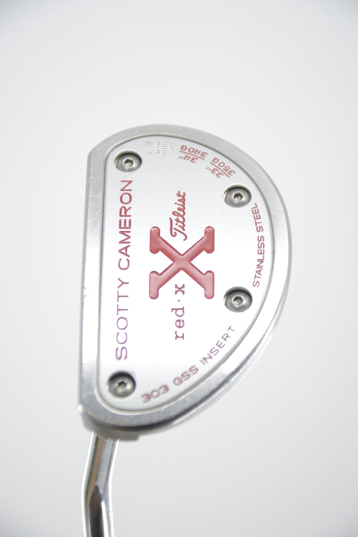 Lefty Scotty Cameron Red X Putter 35.25" Golf Clubs GolfRoots 