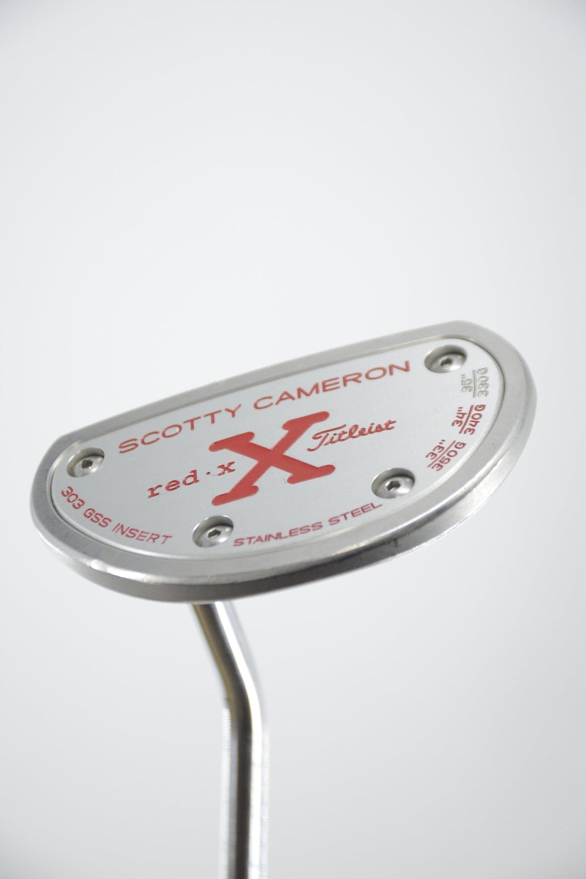 Lefty Scotty Cameron Red X Putter 35.25" Golf Clubs GolfRoots 