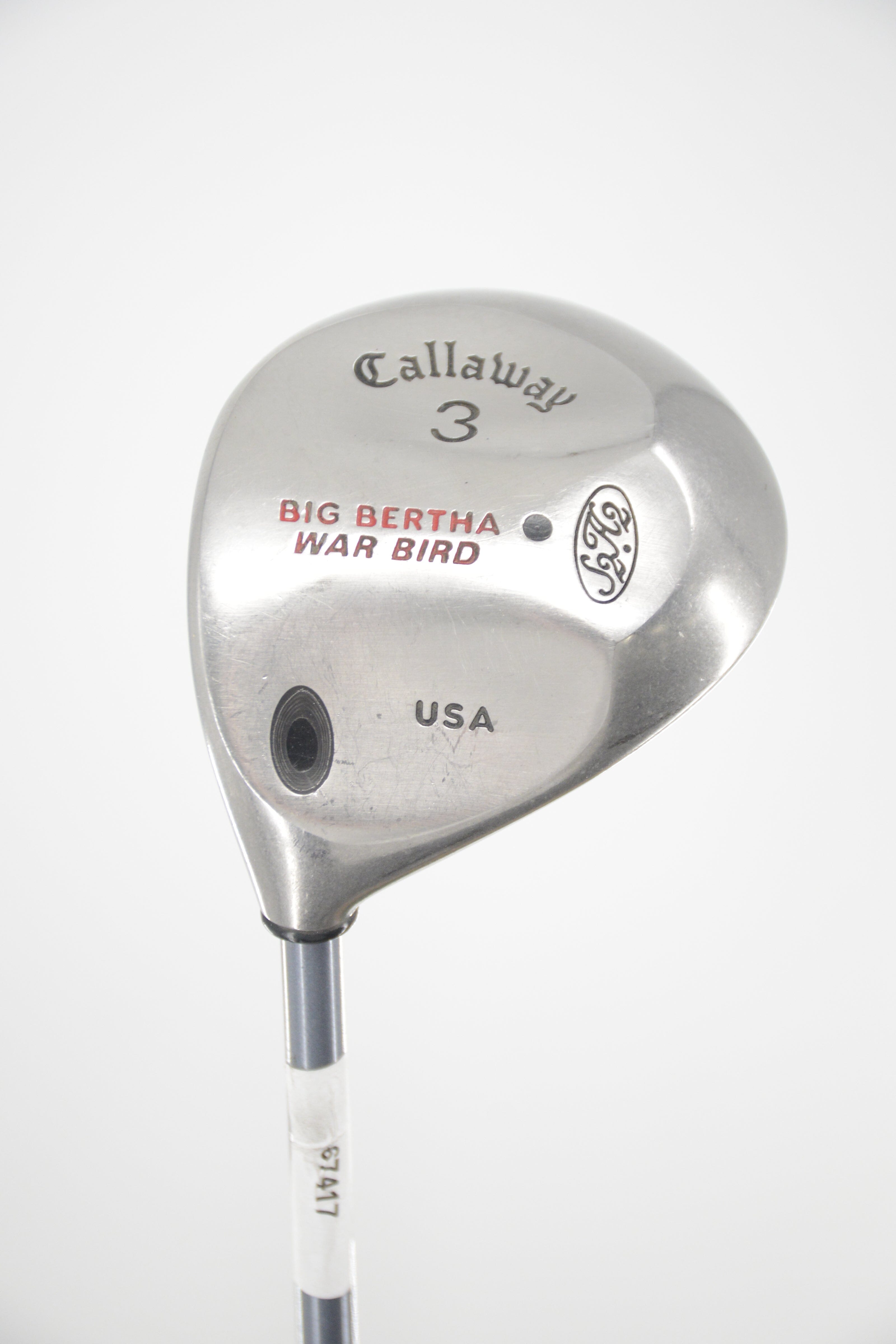 Lefty Callaway Big Bertha War Bird 3 Wood R Flex 43" Golf Clubs GolfRoots 