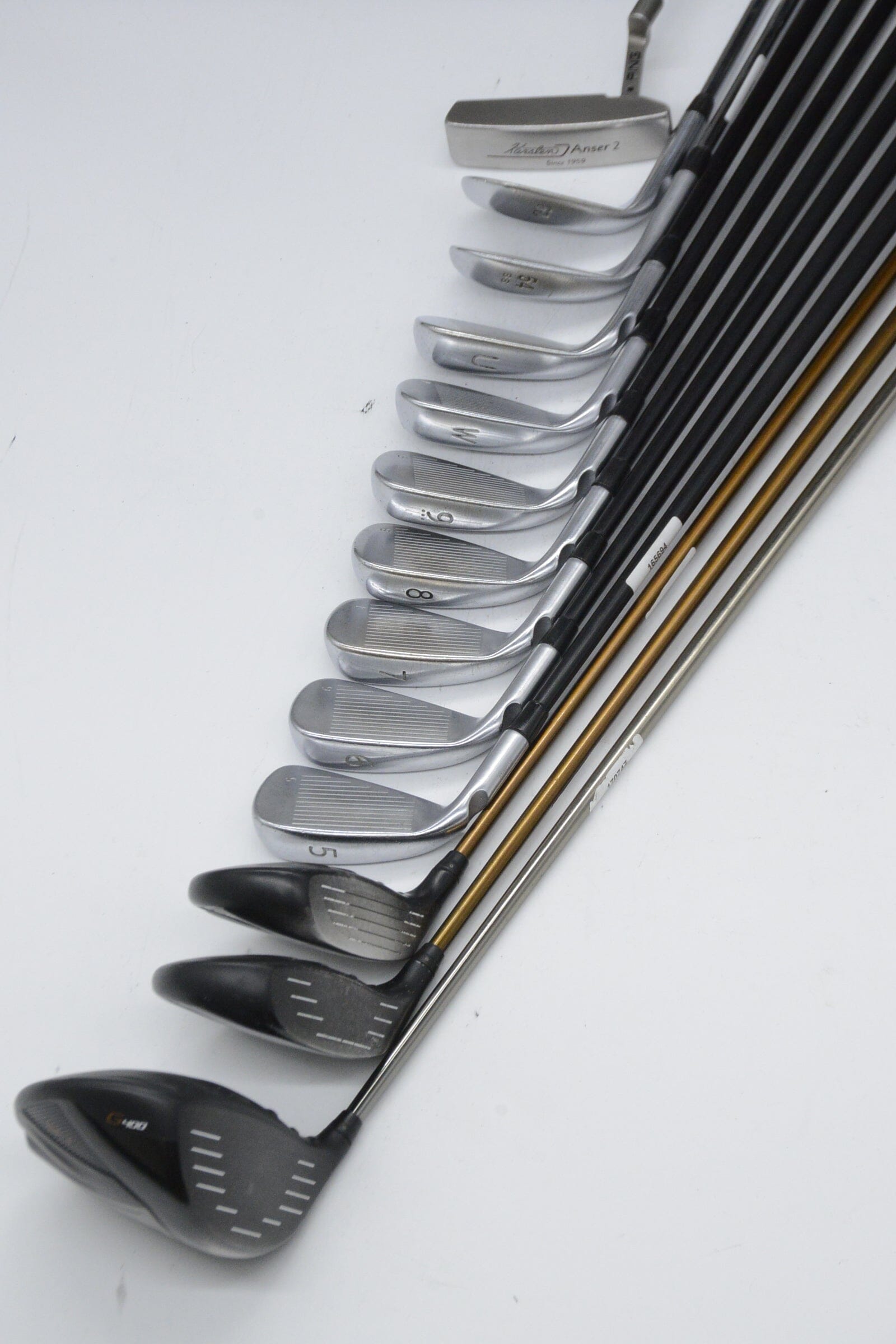 Ping G400 Mixed Full Set R Flex +0.5" Golf Clubs GolfRoots 