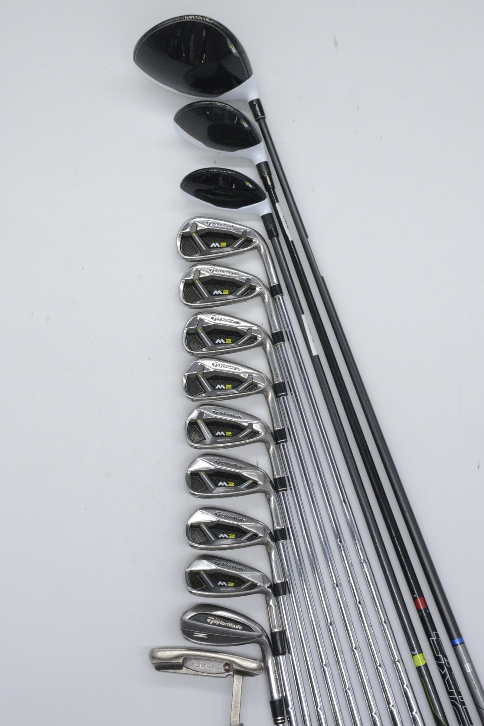 TaylorMade M2 2017 Mixed Full Set S Flex +0.5" Golf Clubs GolfRoots 