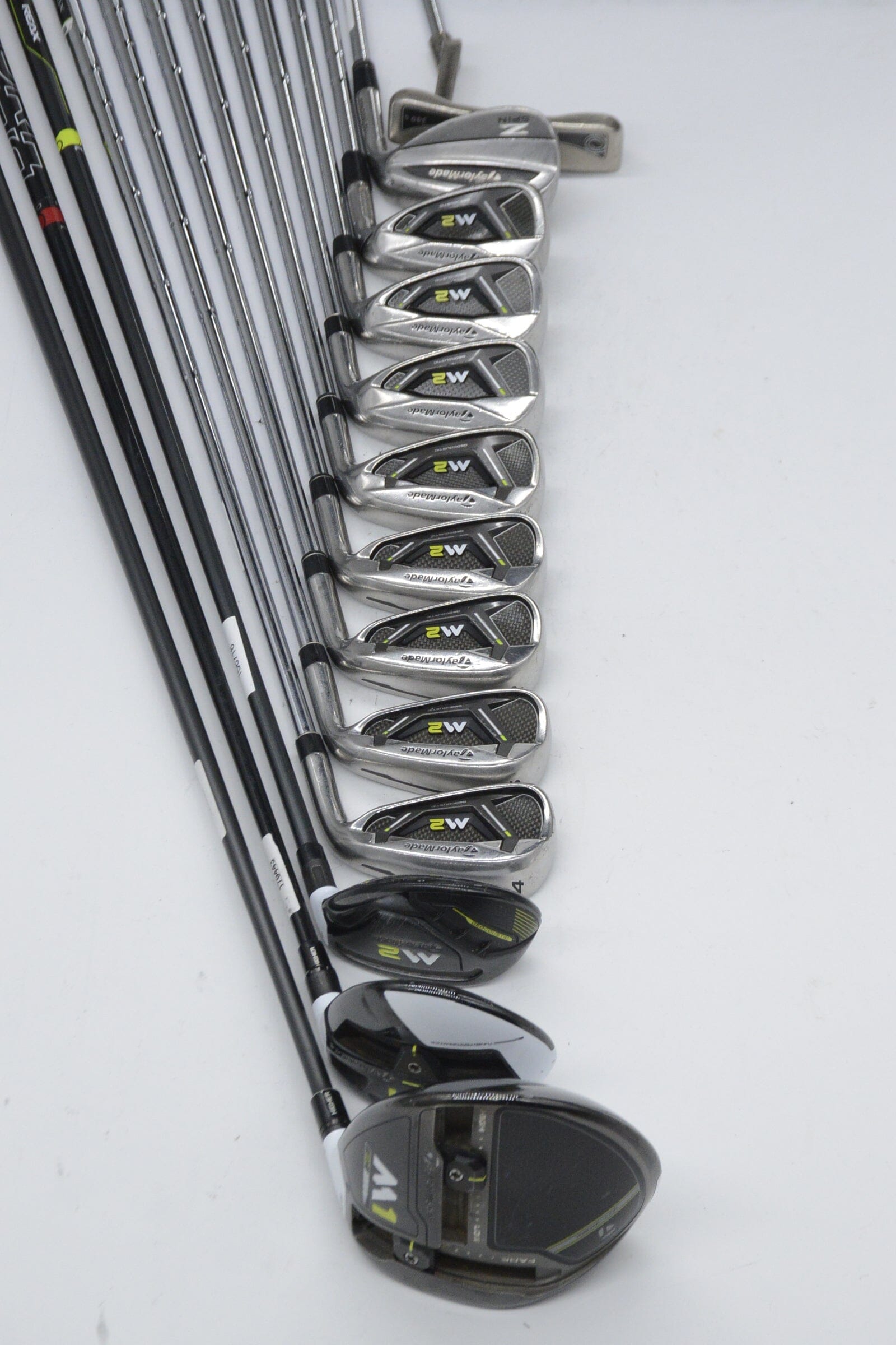 TaylorMade M2 2017 Mixed Full Set S Flex +0.5" Golf Clubs GolfRoots 