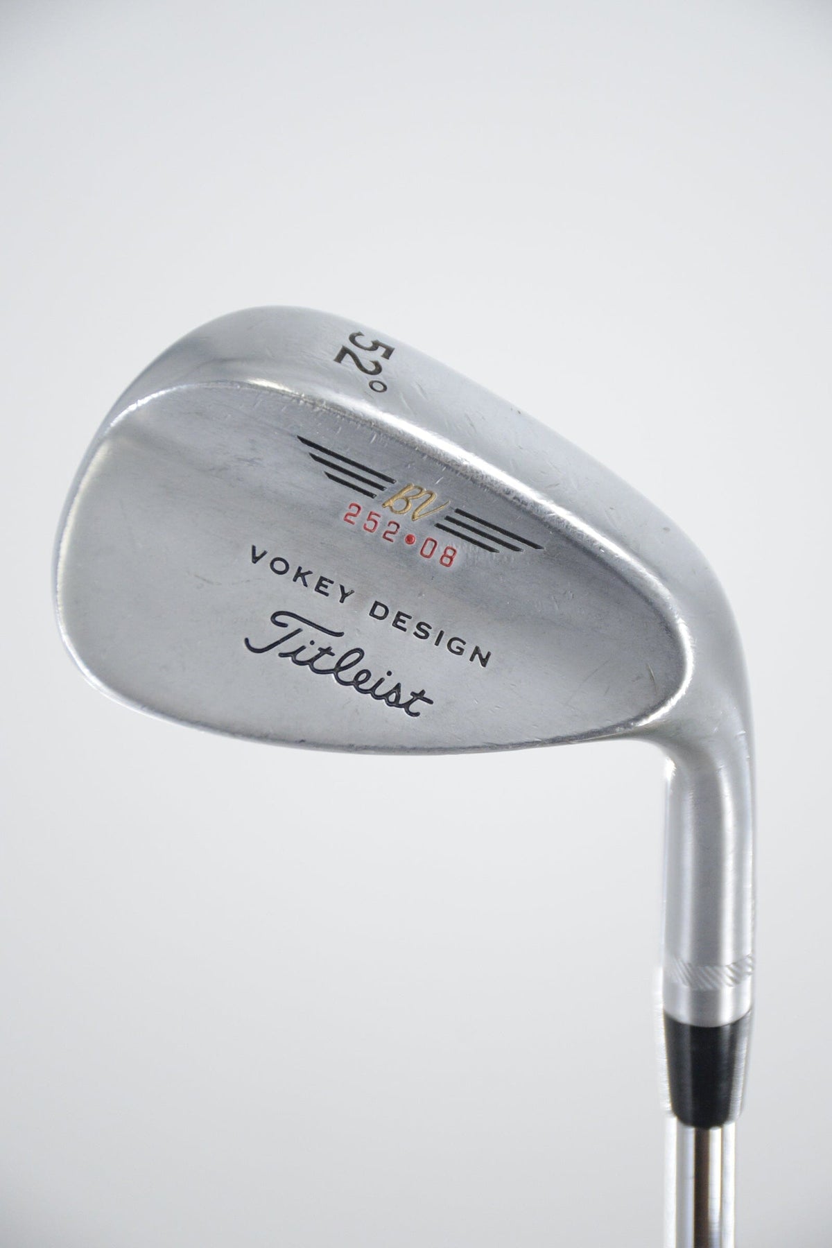 Titleist Vokey Chrome 200 Series 52 Degree Wedge S Flex 35"