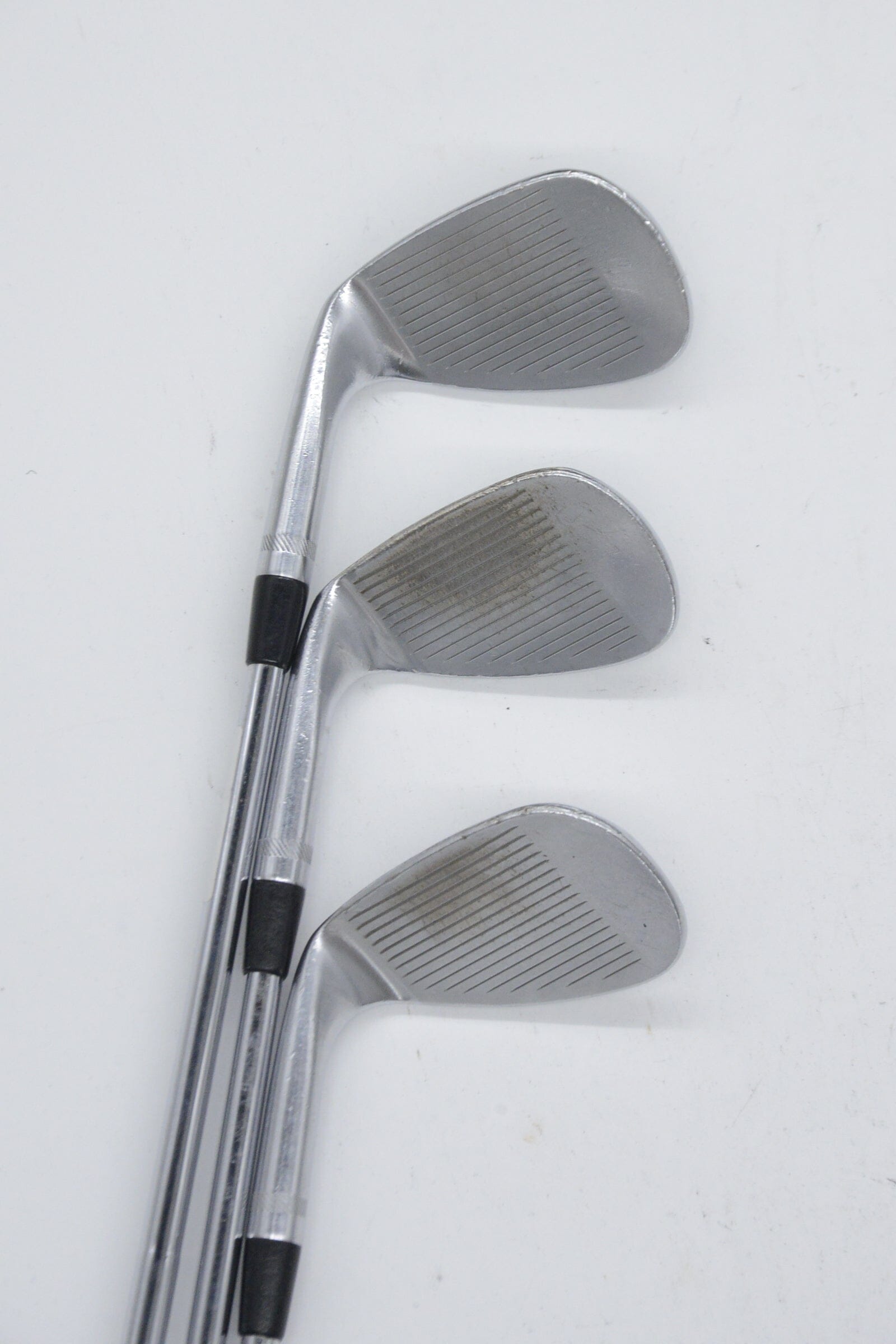 Titleist Vokey SM5 Tour Chrome 52, 56, 60 Degree Wedge Set S Flex Golf Clubs GolfRoots 