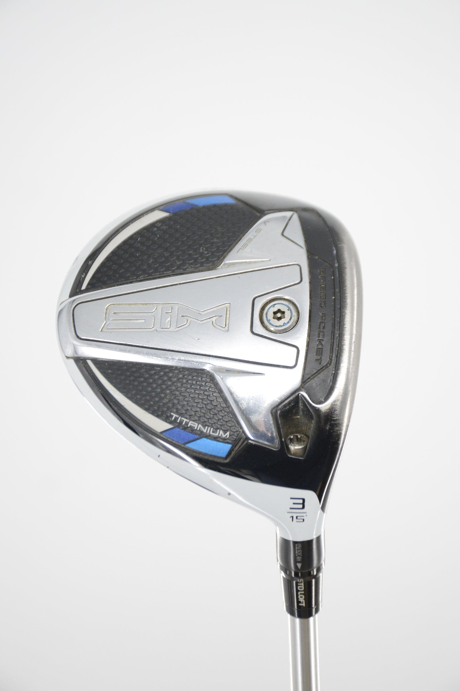 TaylorMade SIM Ti 3 Wood S Flex 42.75" Golf Clubs GolfRoots 