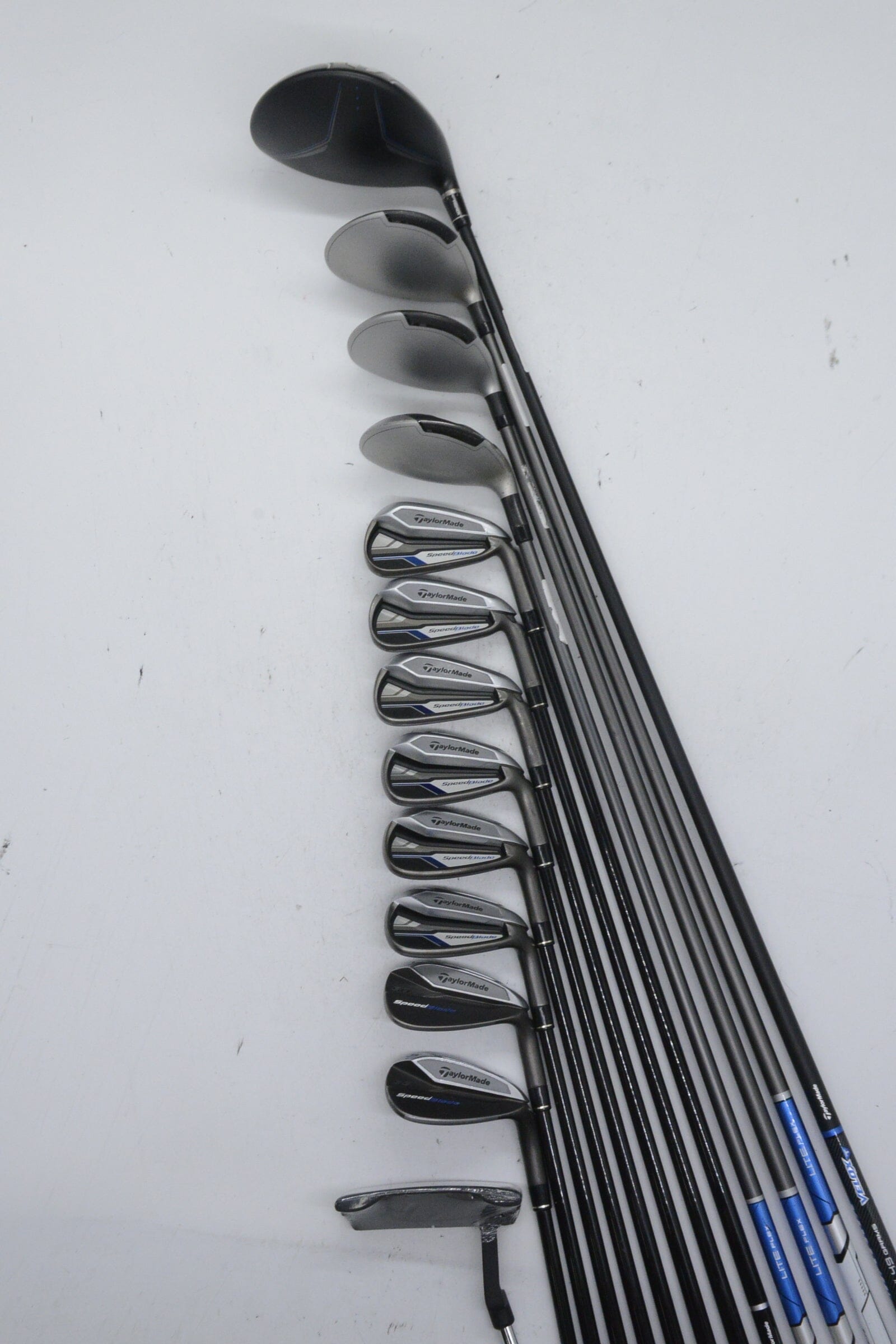TaylorMade Speedblade Mixed Full Set SR Flex -0.25" Golf Clubs GolfRoots 