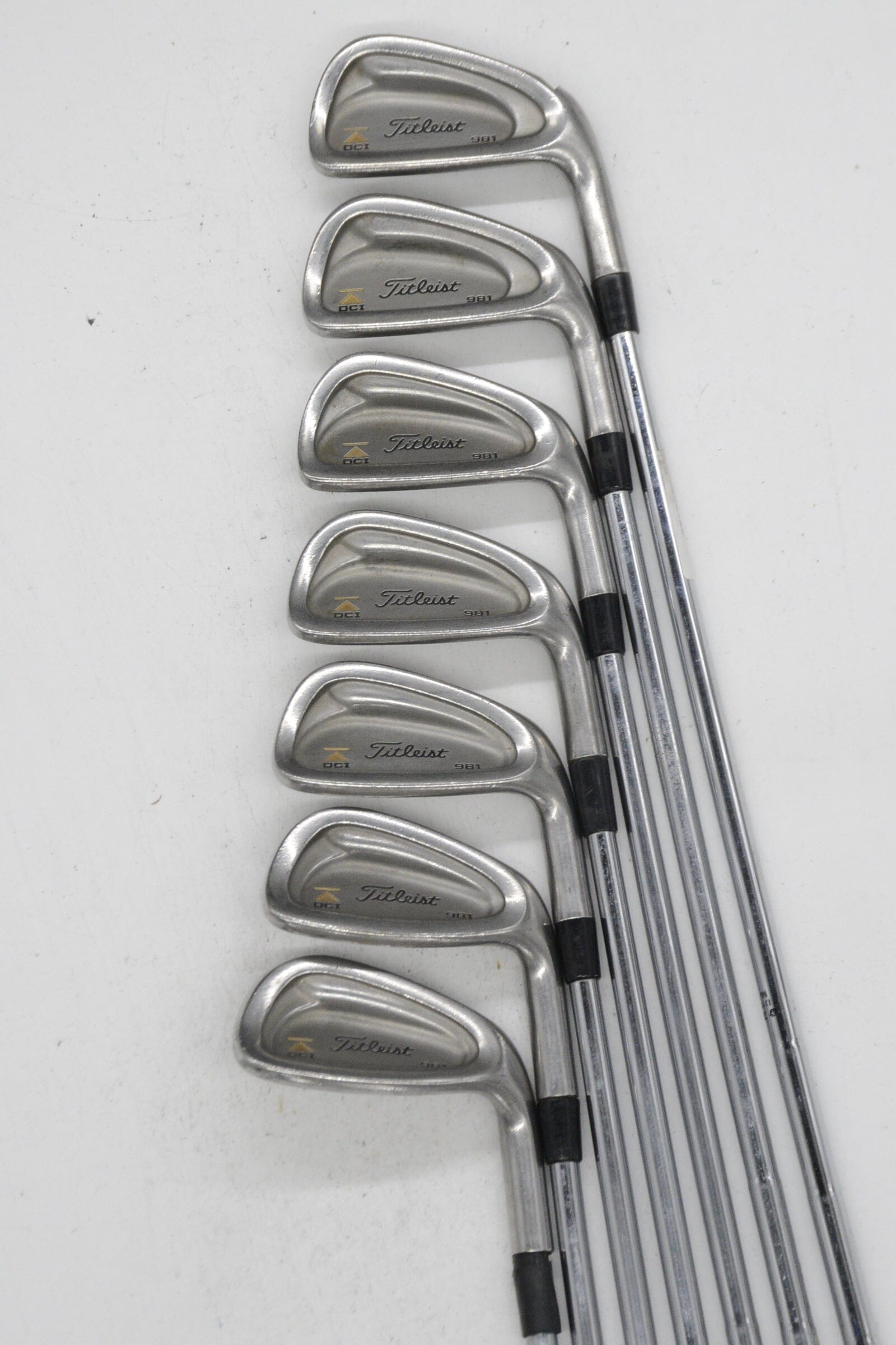 Titleist DCI 981 3-9 Iron Set S Flex +0.75" Golf Clubs GolfRoots 