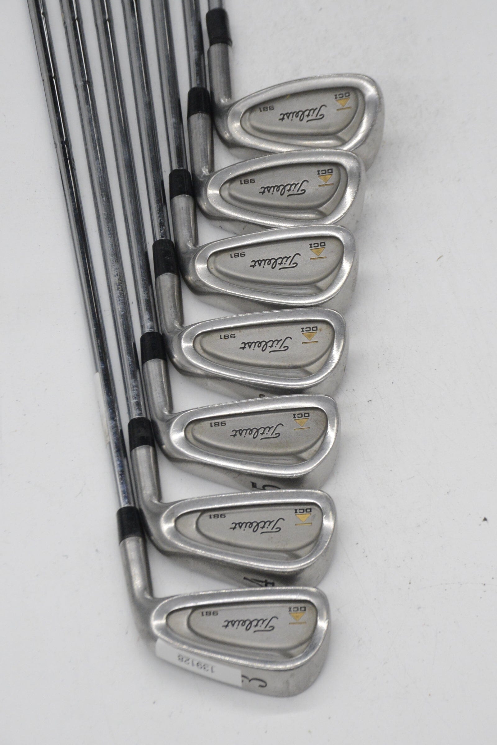 Titleist DCI 981 3-9 Iron Set S Flex +0.75" Golf Clubs GolfRoots 