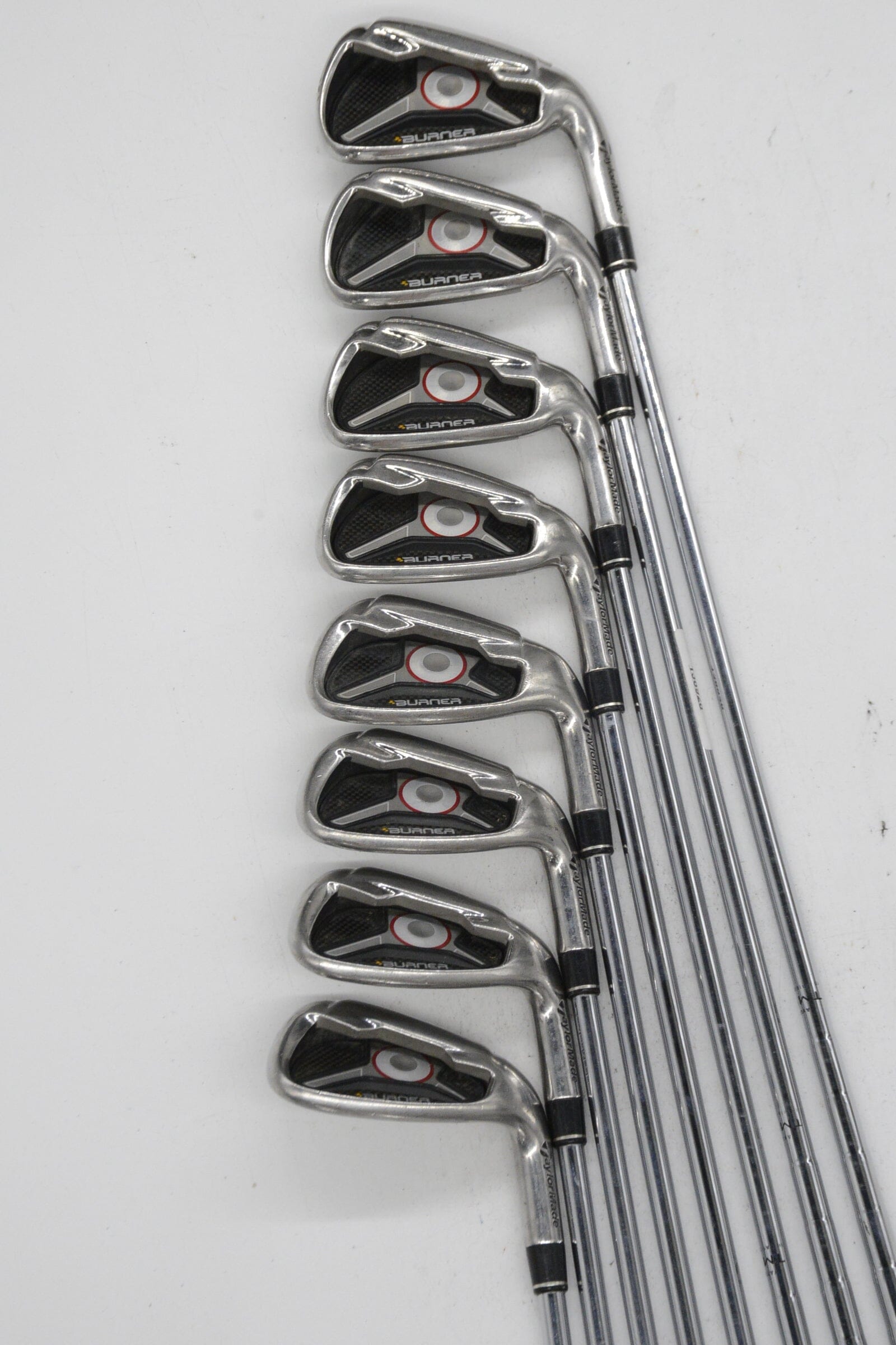 TaylorMade Burner '09 4-AW Iron Set Uniflex +0.25" Golf Clubs GolfRoots 