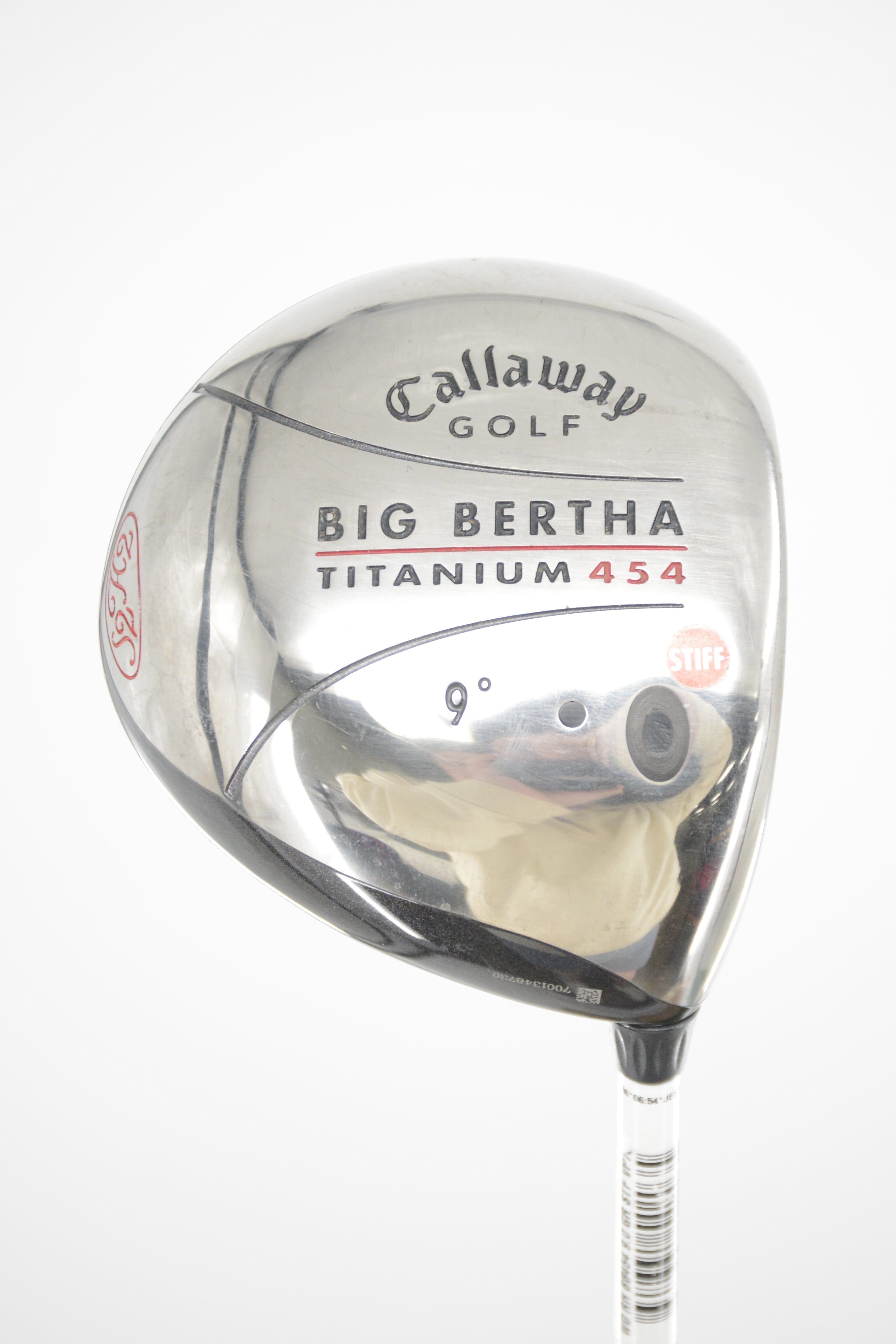 Callaway Big Bertha Ti 454 9 Degree Driver S Flex 44.75" Golf Clubs GolfRoots 