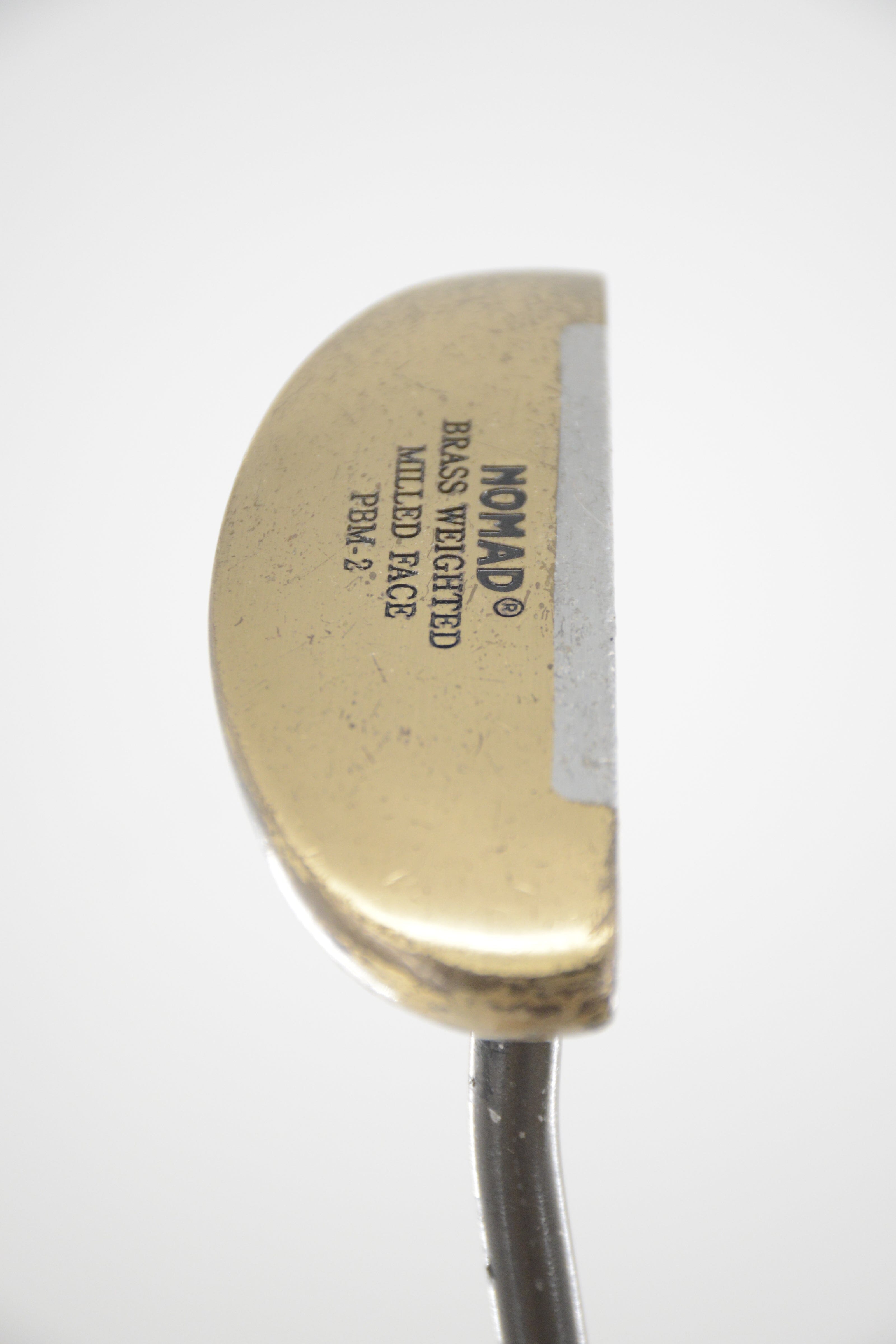 NoMad Brass Putter 35" Golf Clubs GolfRoots 