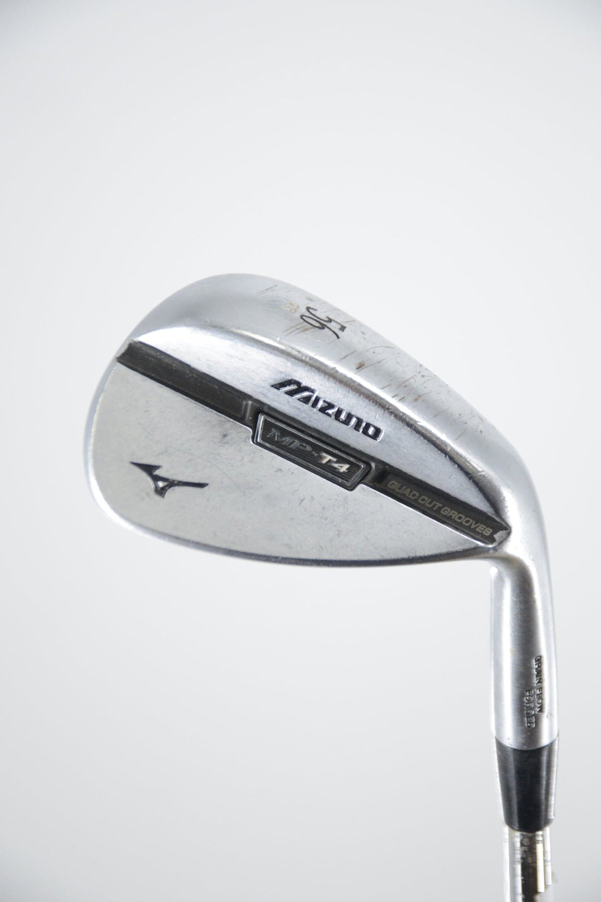 Mizuno MP-T4 White Satin Chrome 56 Degree Wedge Wedge Flex 35.25" Golf Clubs GolfRoots 