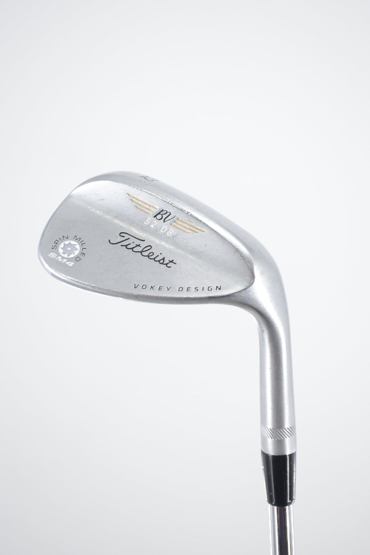 Titleist Vokey SM4 Tour Chrome 52 Degree Wedge S Flex 35.25" Golf Clubs GolfRoots 