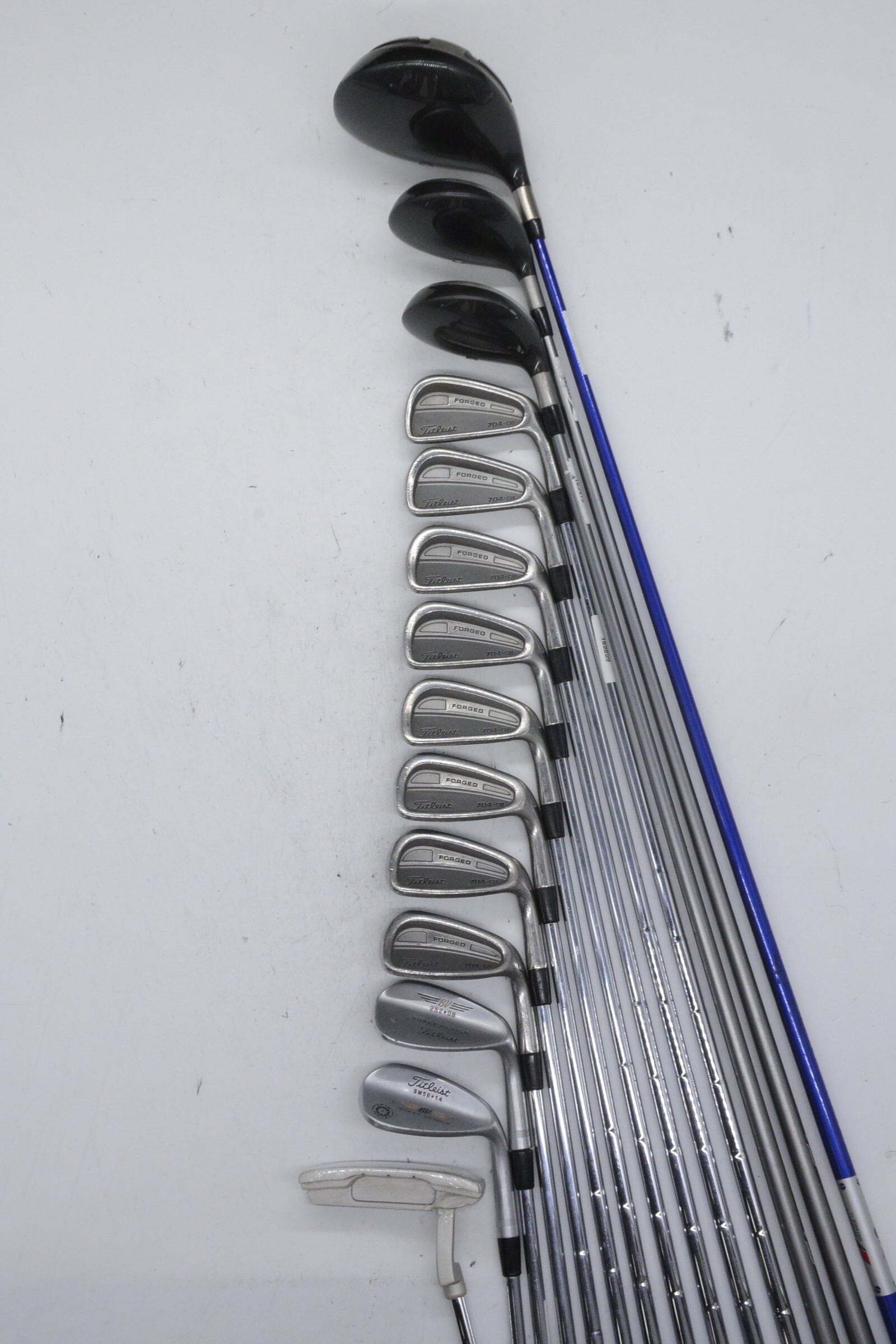 Titleist 704.CB Mixed Full Set S Flex Std Length Golf Clubs GolfRoots 