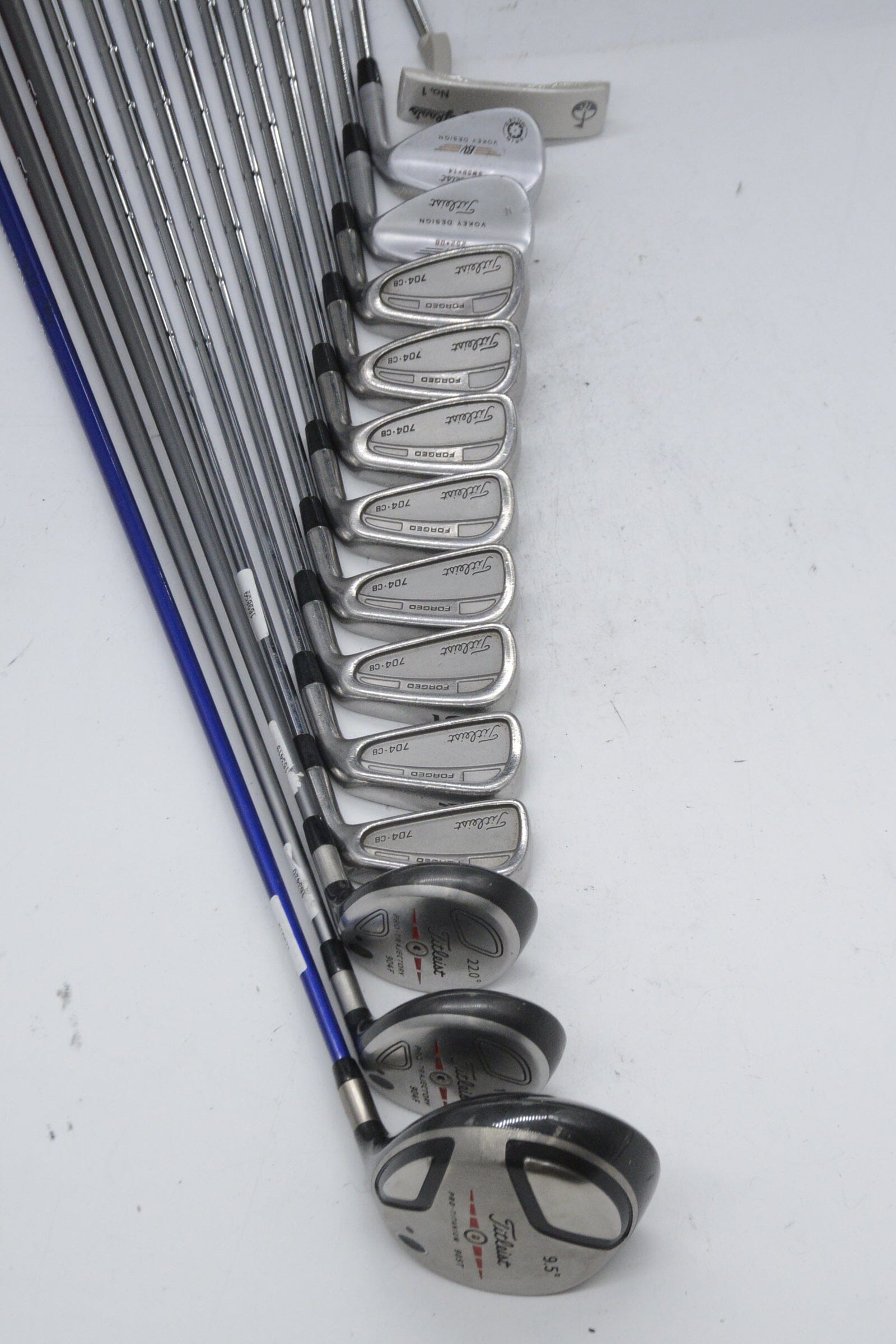 Titleist 704.CB Mixed Full Set S Flex Std Length Golf Clubs GolfRoots 