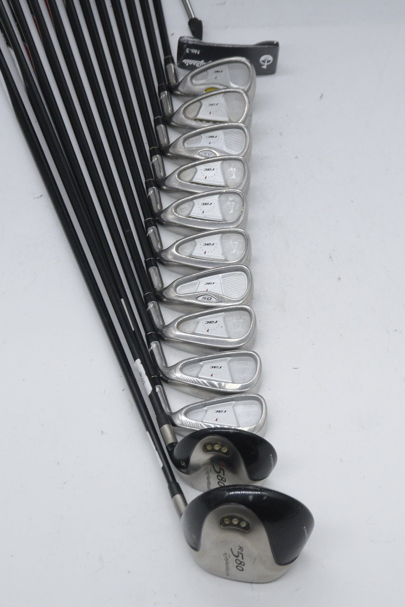 TaylorMade Rac OS Mixed Full Set R Flex -0.5" Golf Clubs GolfRoots 