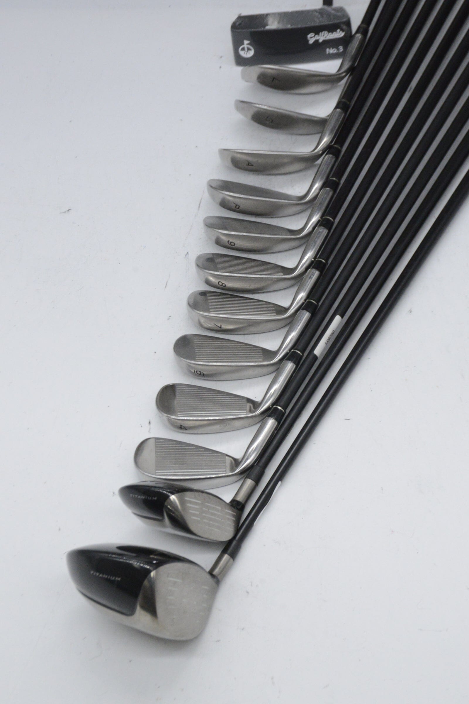 TaylorMade Rac OS Mixed Full Set R Flex -0.5" Golf Clubs GolfRoots 