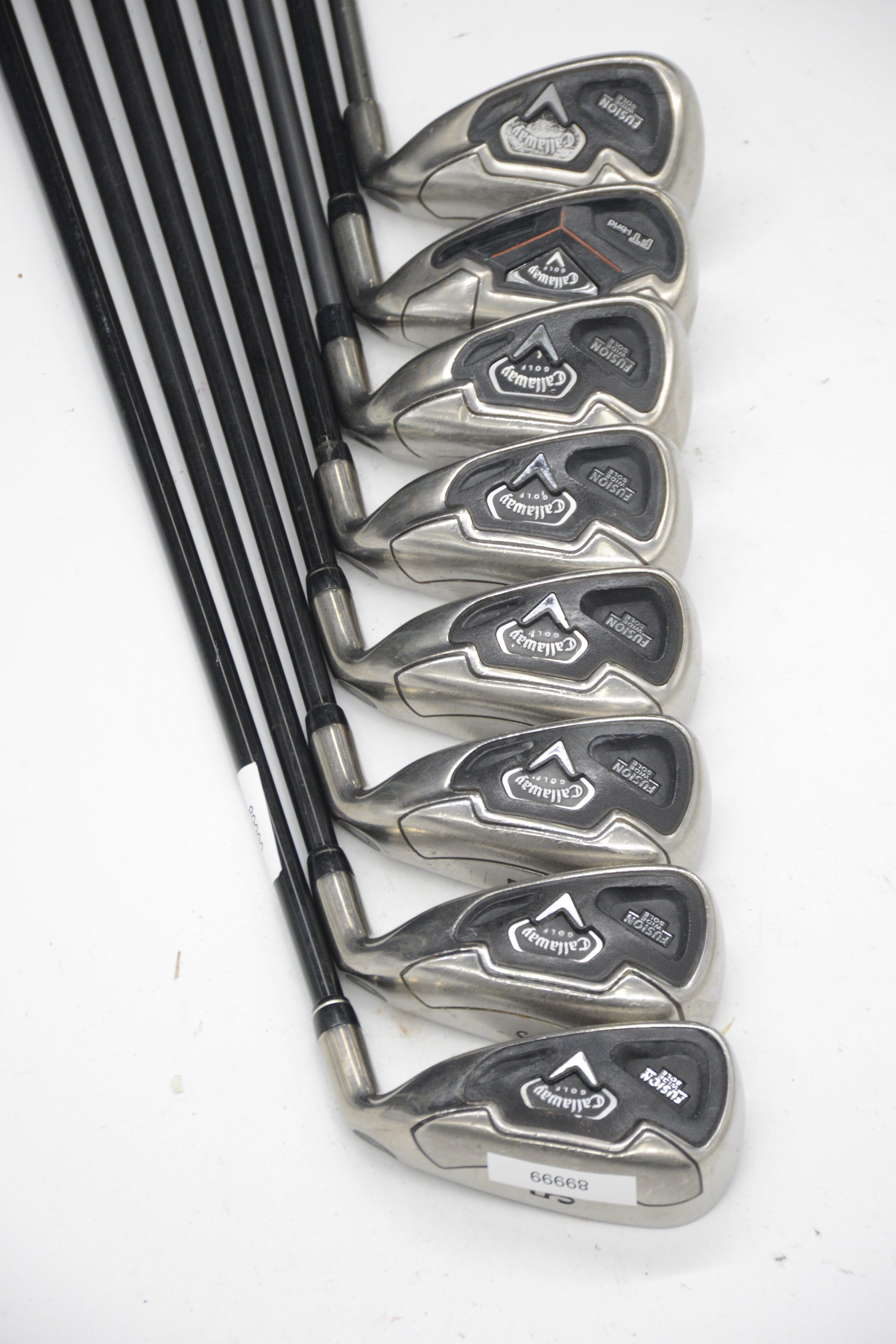 Callaway Fusion Wide Sole 5-SW Iron Set R Flex -0.5" Golf Clubs GolfRoots 