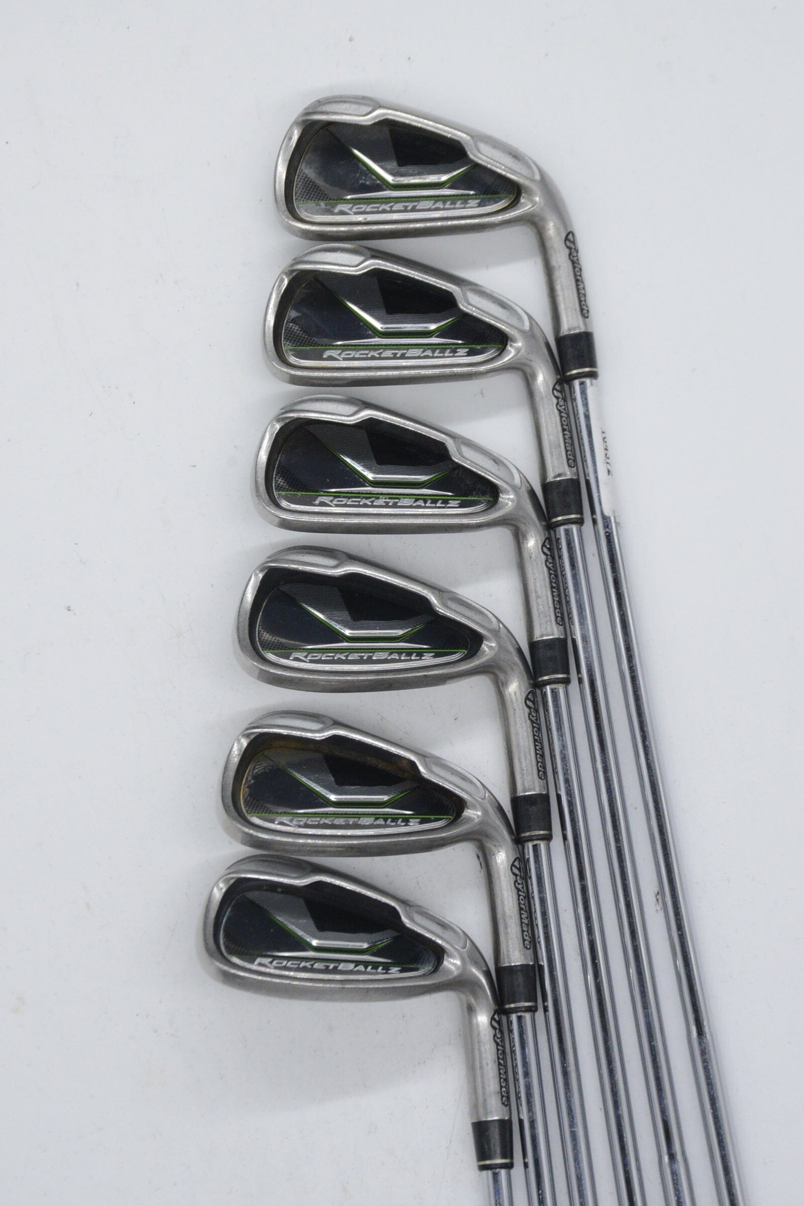 TaylorMade Rocketballz 4-5, 7-PW Iron Set R Flex +0.5" Golf Clubs GolfRoots 