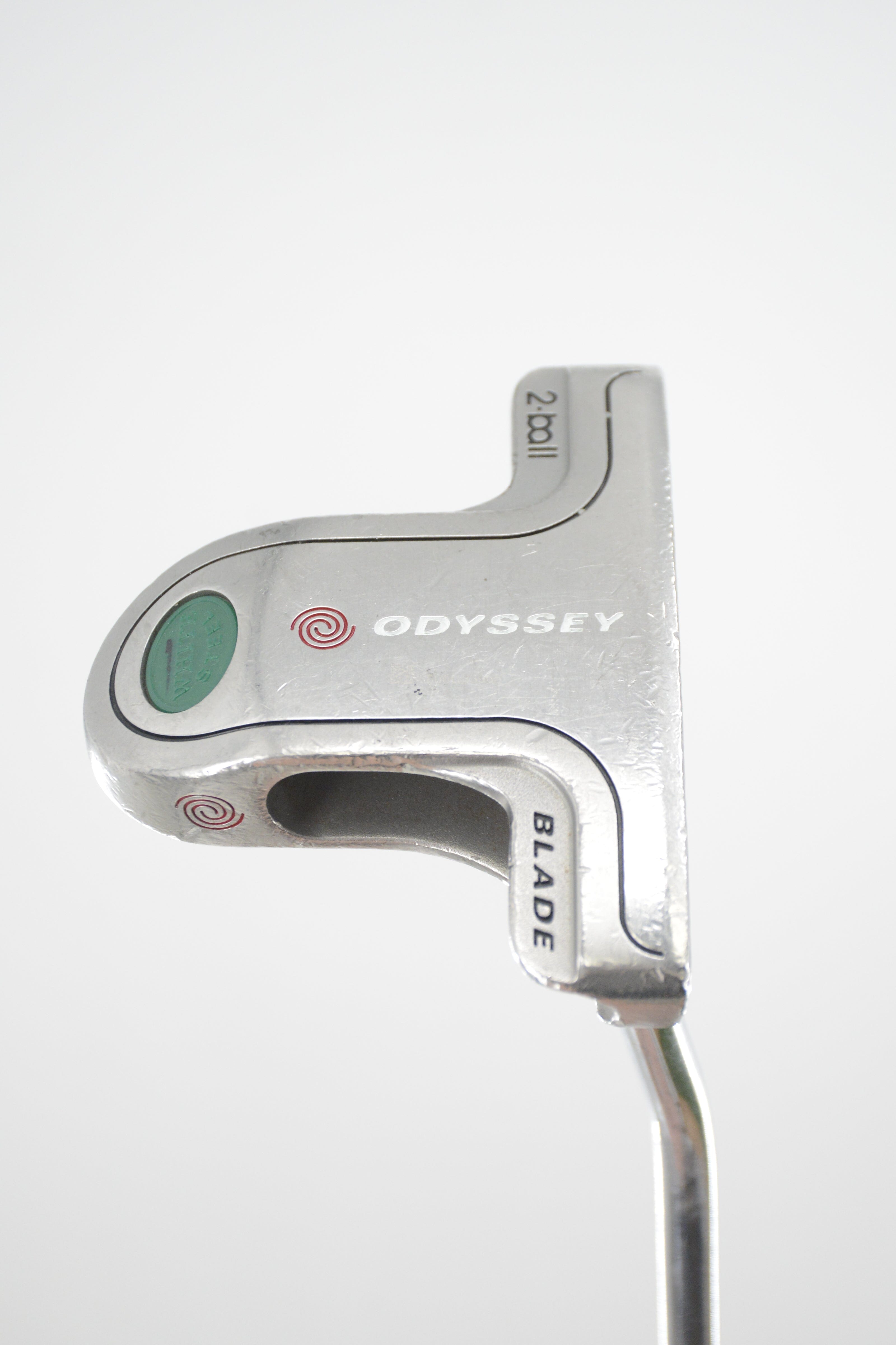 Odyssey White Steel 2-Ball Blade Putter 34" Golf Clubs GolfRoots 