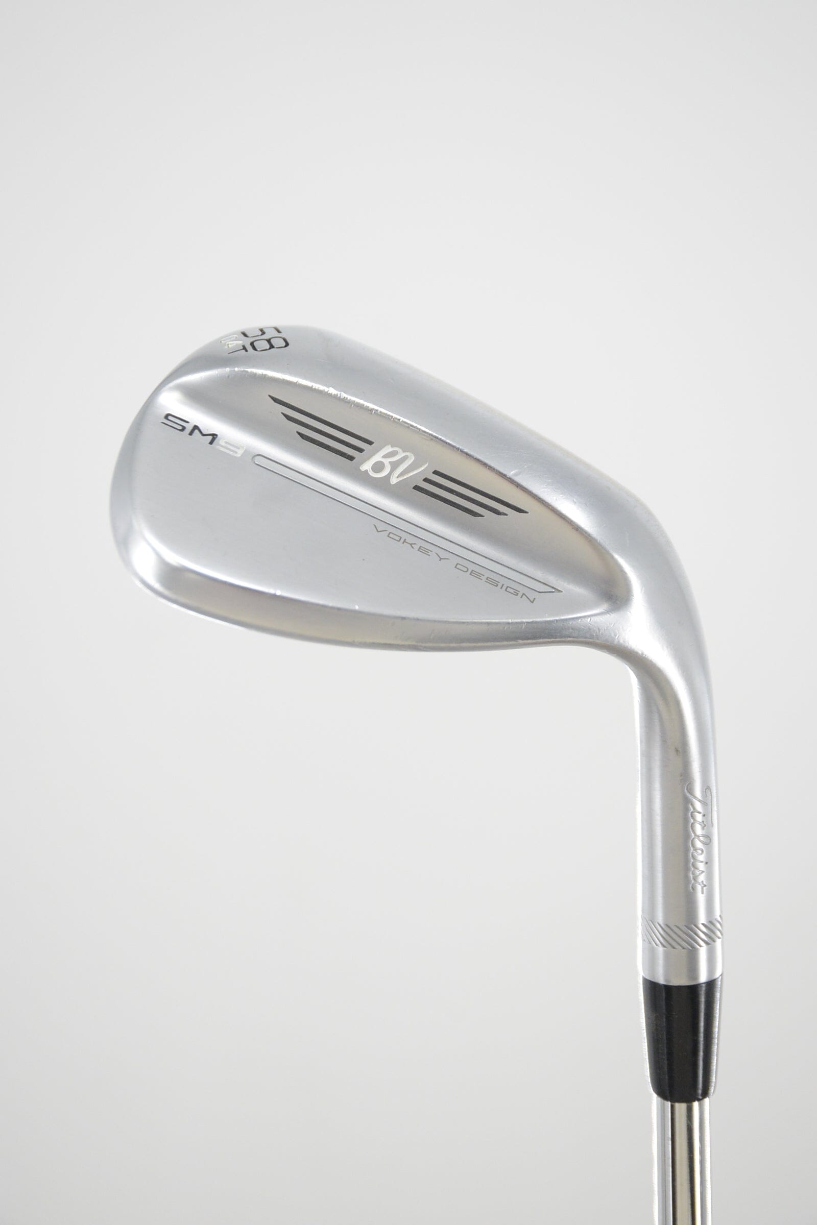 Titleist Vokey SM9 Tour Chrome 58 Degree Wedge R Flex 34.75" Golf Clubs GolfRoots 