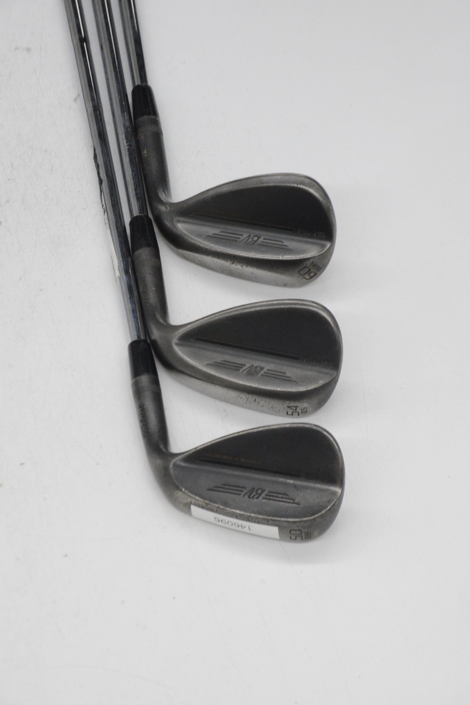 Titleist Vokey SM9 Jet Black 50, 54, 60 Degree Wedge Set Wedge Flex Golf Clubs GolfRoots 