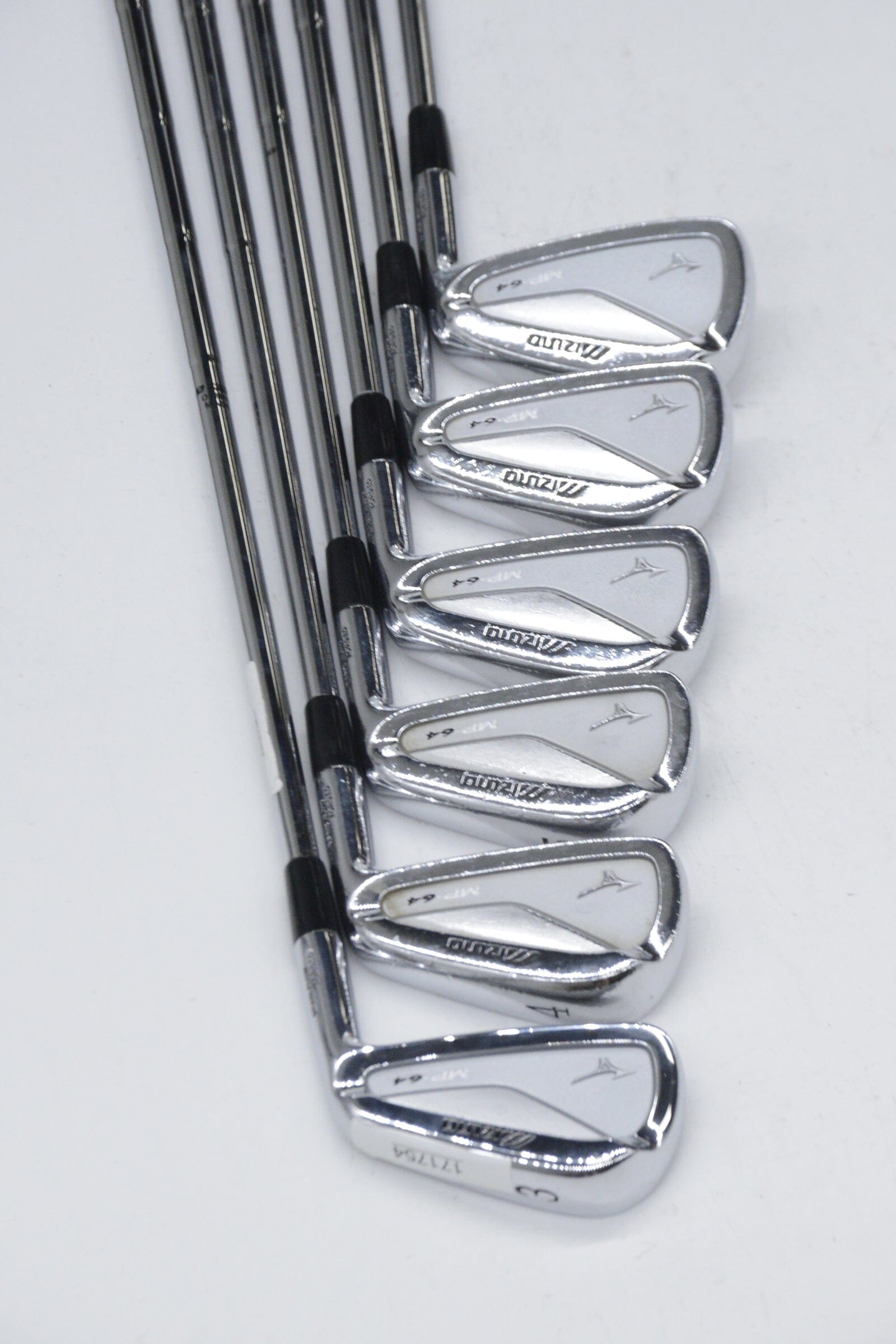 Mizuno MP-64 3-8 Iron Set X Flex +1" Golf Clubs GolfRoots 