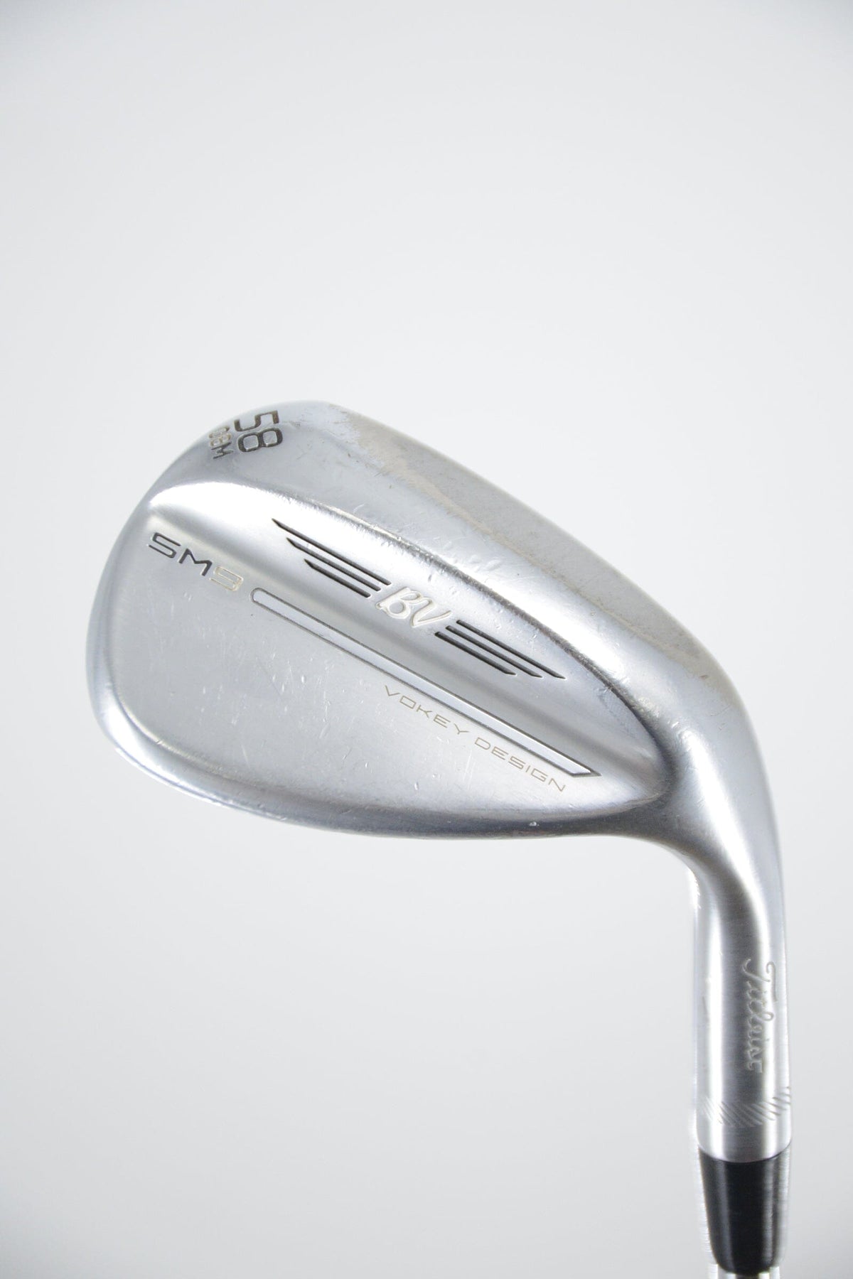 Titleist Vokey SM9 Tour Chrome 58 Degree Wedge Wedge Flex 34.75" Golf Clubs GolfRoots 