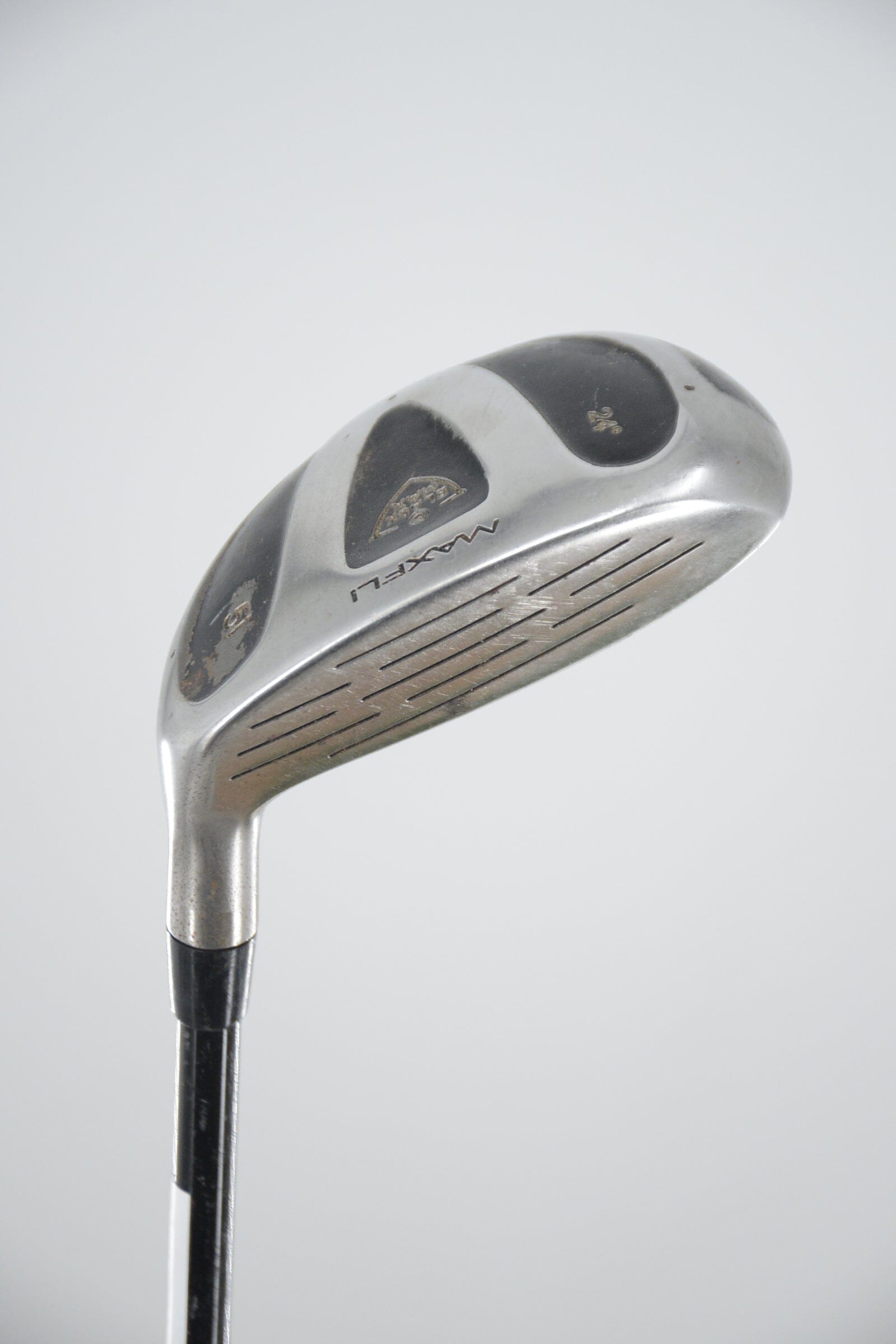 MaxFli Black Max 5 Hybrid R Flex 39.75" Golf Clubs GolfRoots 