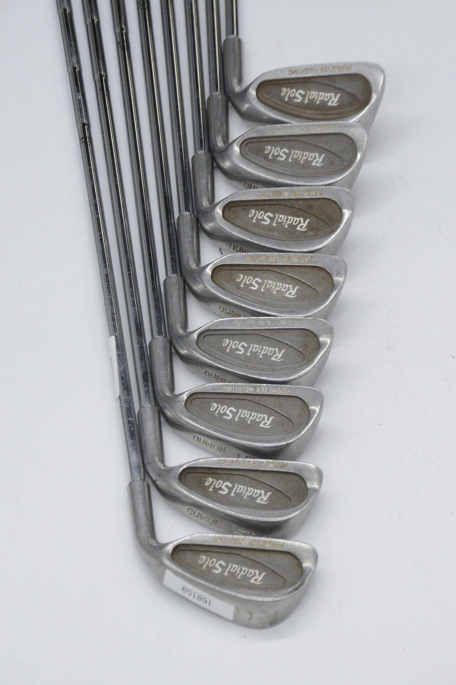 Nomad Radial Sole 3-PW Iron Set S Flex -1" Golf Clubs GolfRoots 