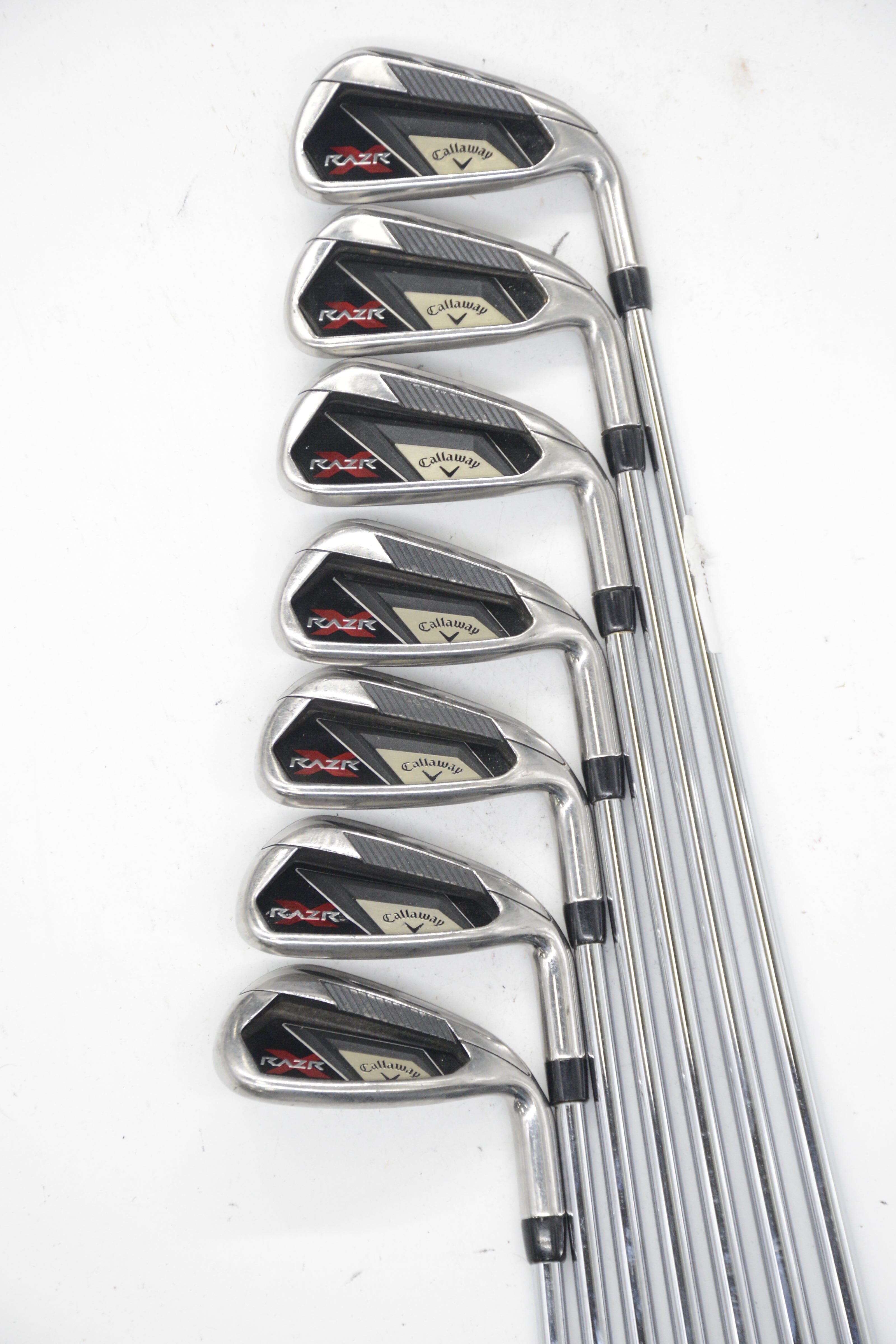 Callaway RAZR X 5-AW Iron Set R Flex -0.25" Golf Clubs GolfRoots 