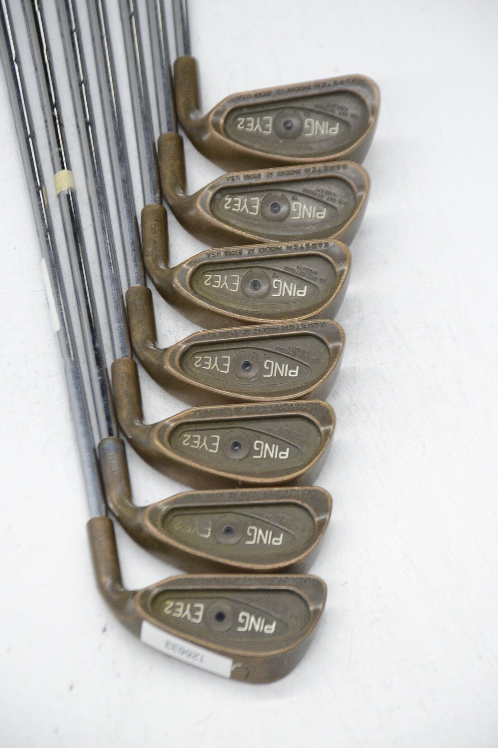 Ping Eye 2 Beryllium Copper 3-9 Iron Set S Flex Std Length Golf Clubs GolfRoots 