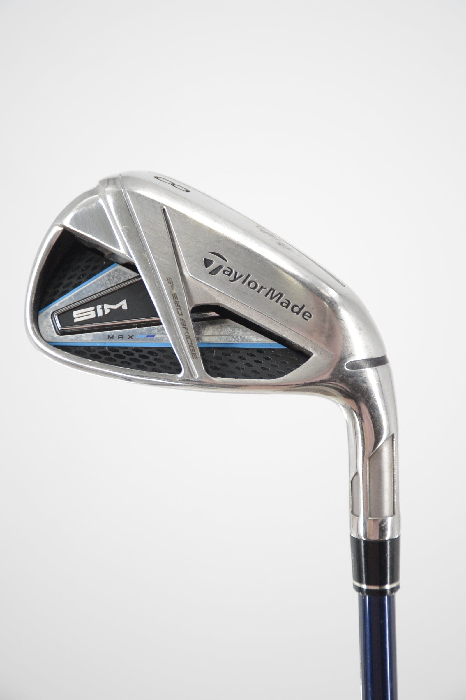 TaylorMade SIM Max 8 Iron R Flex 36.25" Golf Clubs GolfRoots 