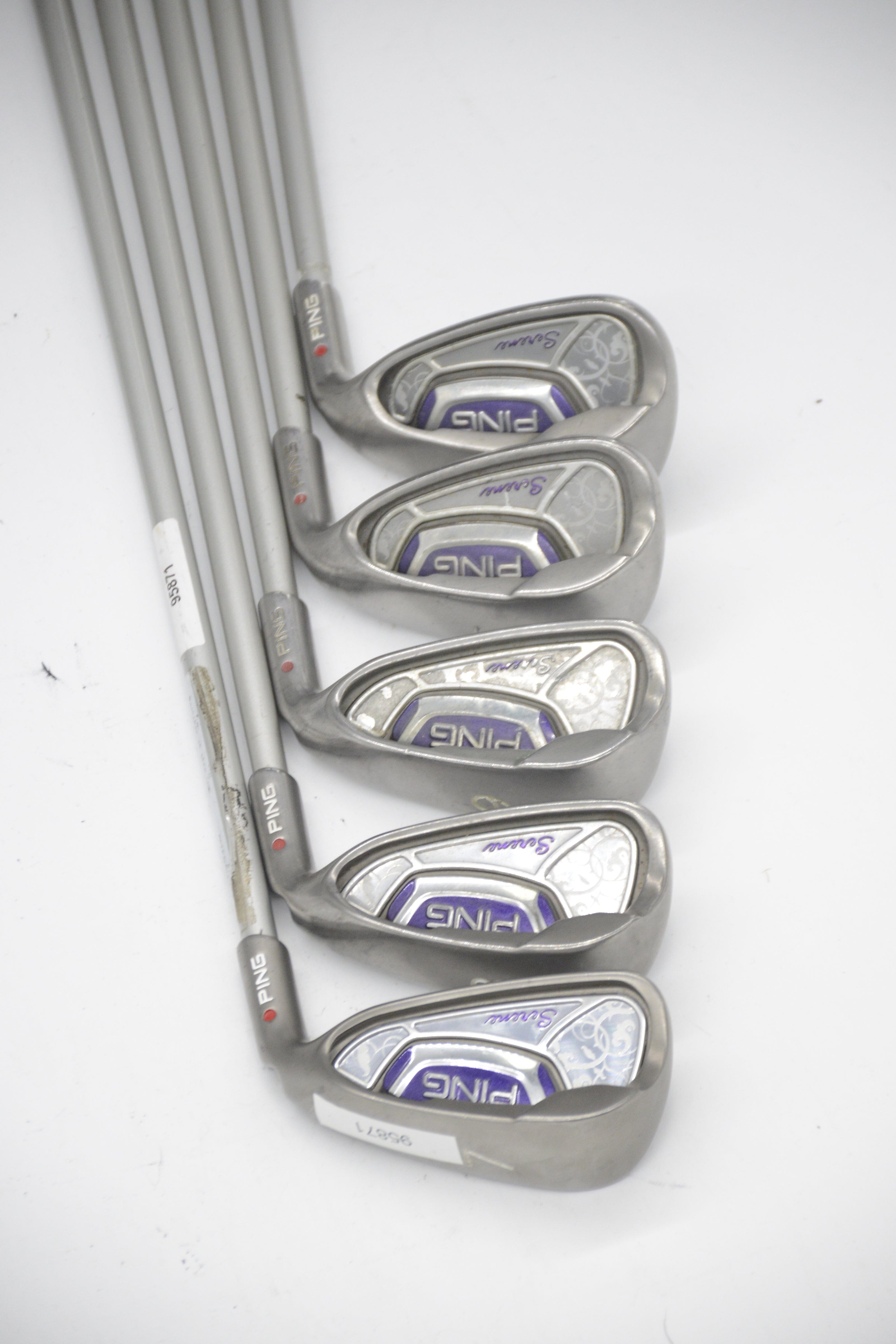 Women's Ping Serene 7-9, SW-LW Iron Set W Flex Std Length Golf Clubs GolfRoots 