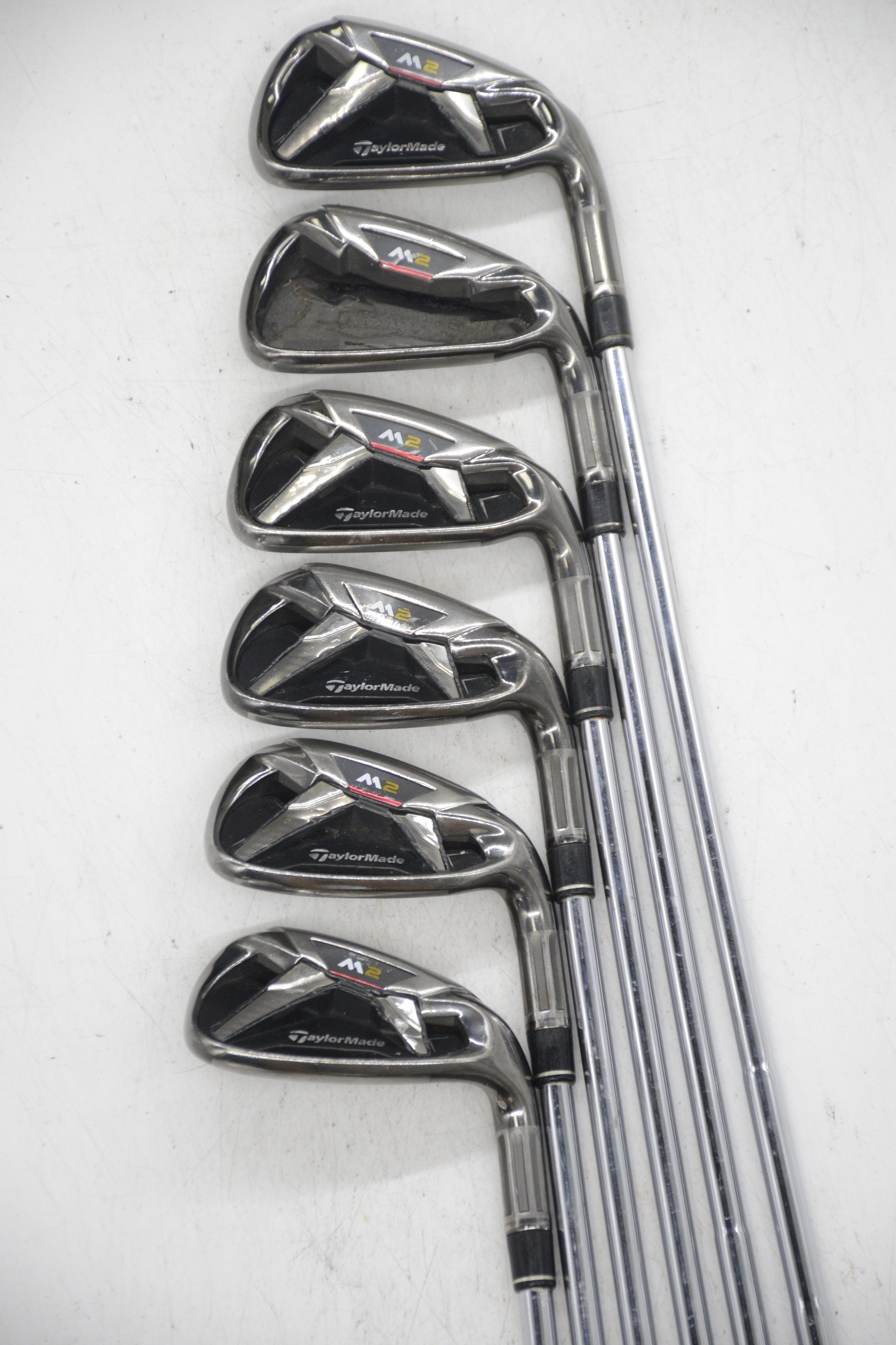 TaylorMade M2 5-PW Iron Set S Flex +0.25" Golf Clubs GolfRoots 