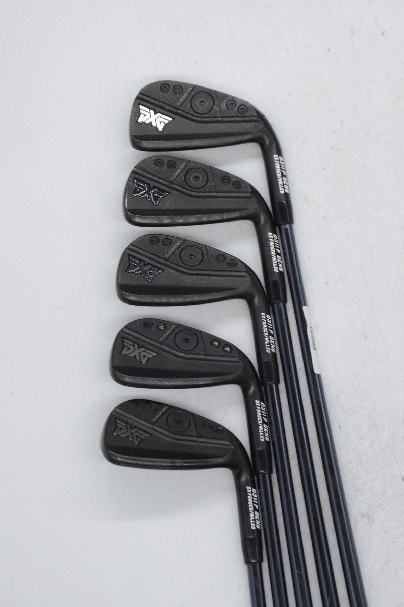 PXG 0311P Gen 6 Double Black 6-PW Iron Set R Flex -0.25" Golf Clubs GolfRoots 