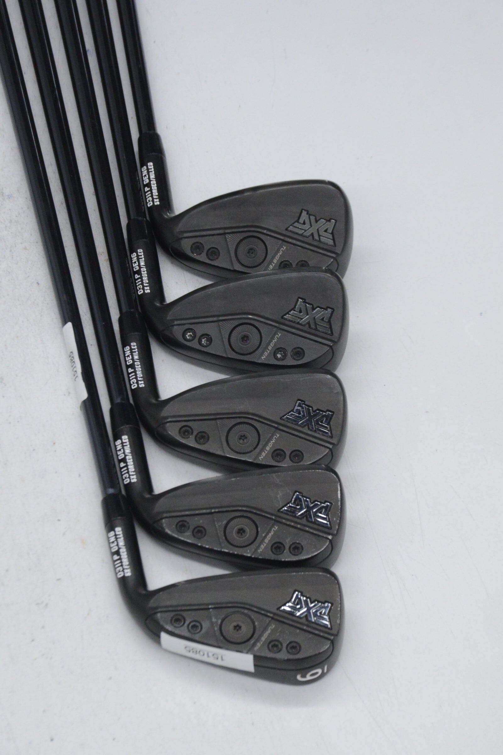 PXG 0311P Gen 6 Double Black 6-PW Iron Set R Flex -0.25" Golf Clubs GolfRoots 