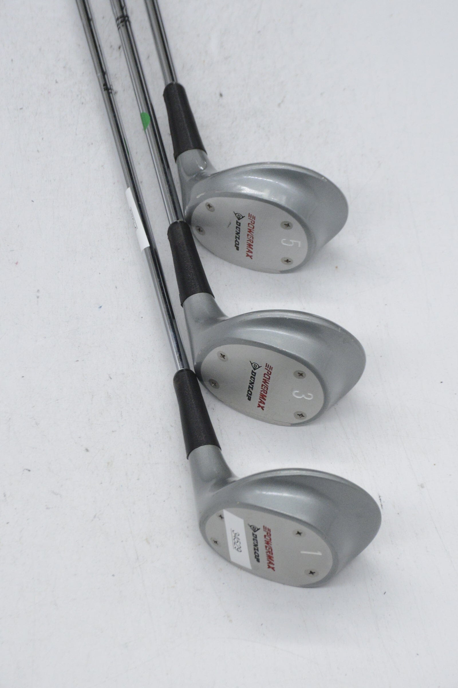 MaxFli Dunlop PowerMax D, 3W, 5W Wood Set R Flex Golf Clubs GolfRoots 