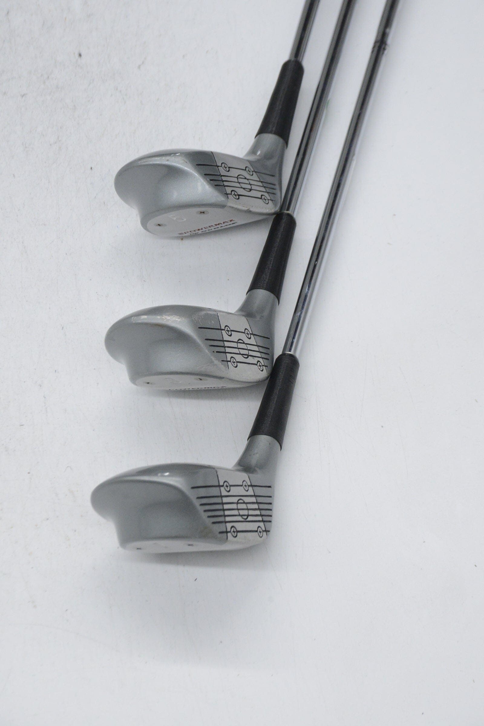 MaxFli Dunlop PowerMax D, 3W, 5W Wood Set R Flex Golf Clubs GolfRoots 