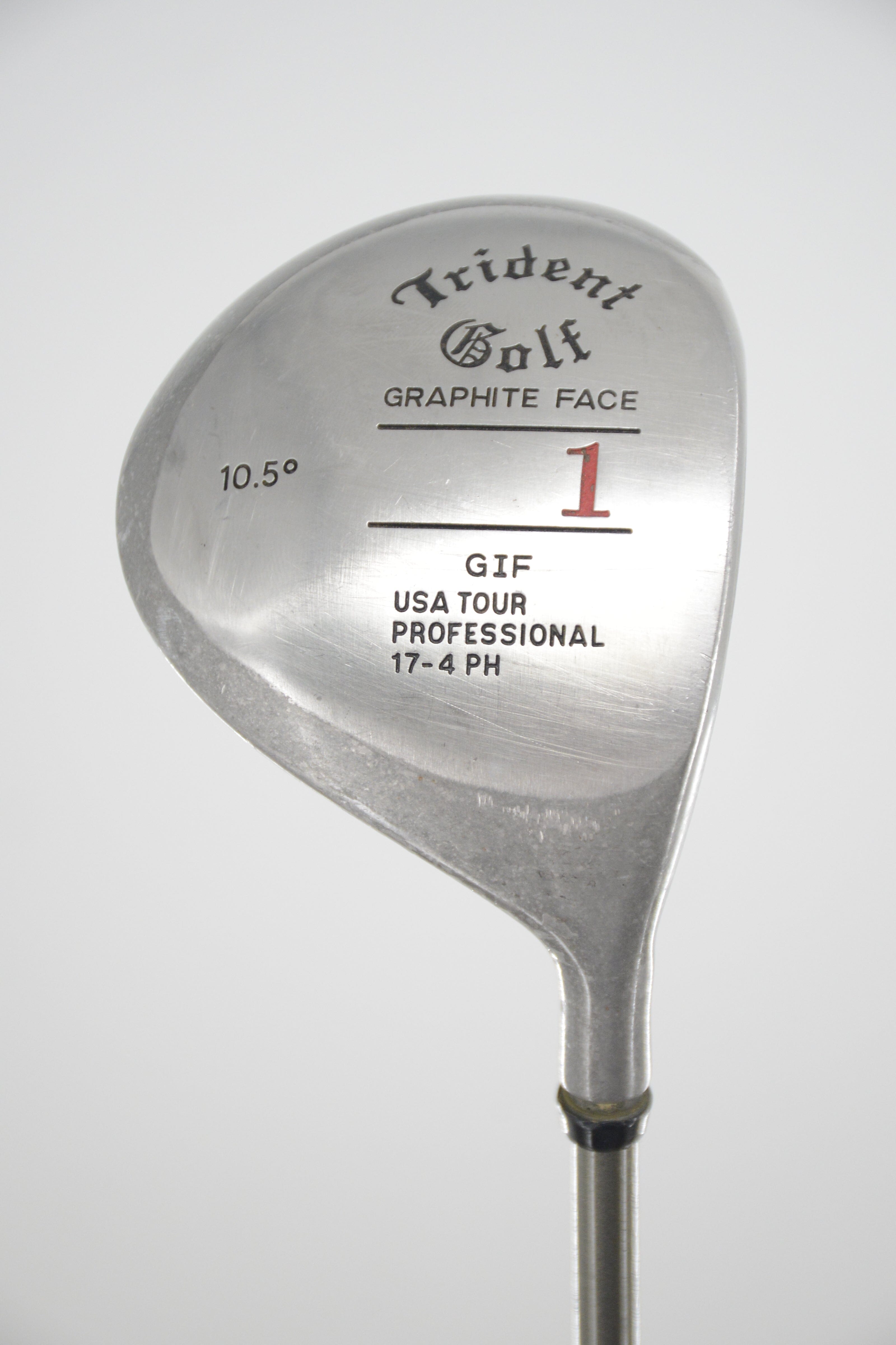 Trident Golf Graphite Face 10.5 Degree Driver S Flex 44" Golf Clubs GolfRoots 