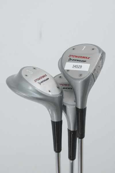 MaxFli Dunlop PowerMax D, 3W, 5W Wood Set R Flex
