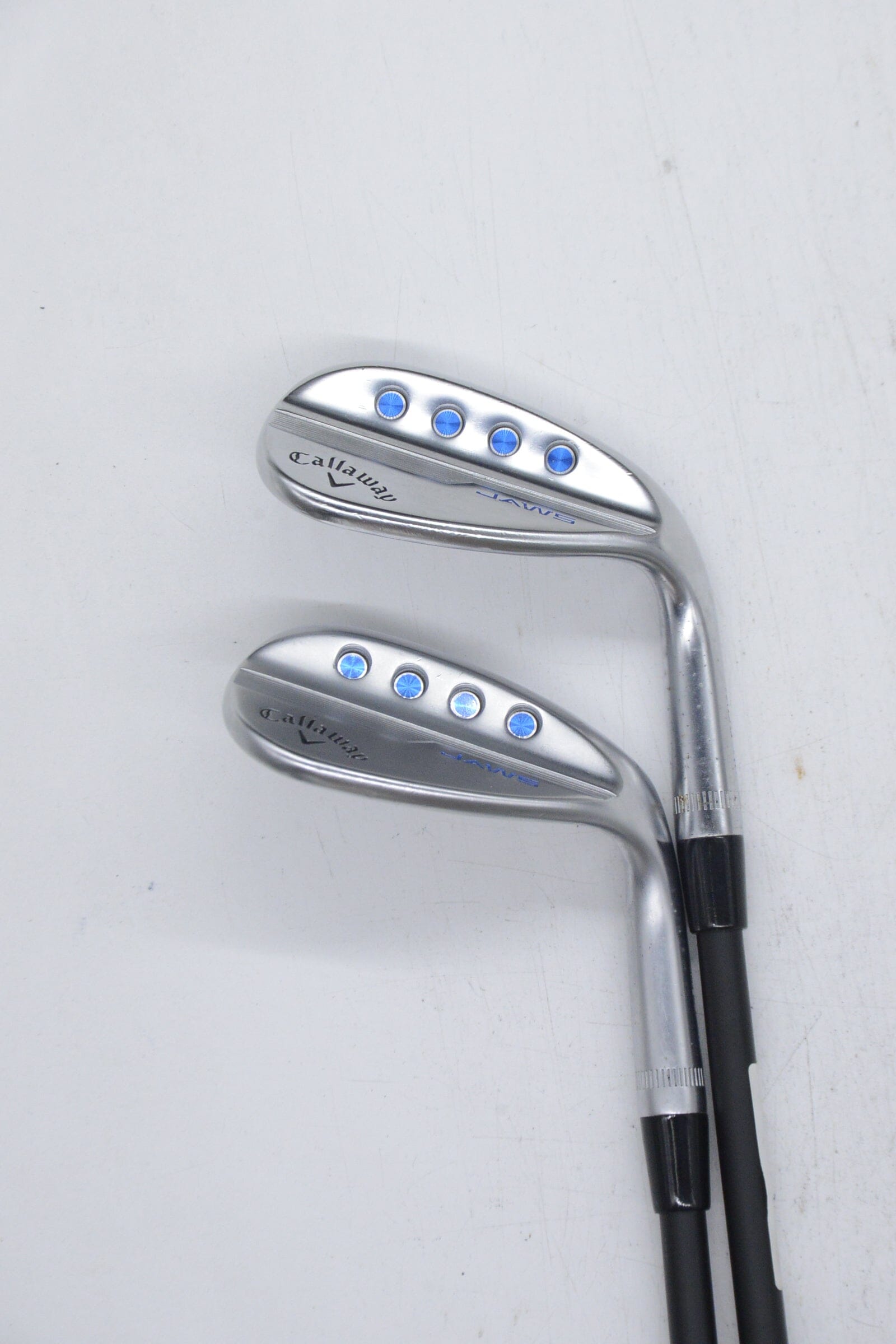 Callaway Jaws MD5 Chrome 56 & 60 Degree Wedge Set S Flex Golf Clubs GolfRoots 