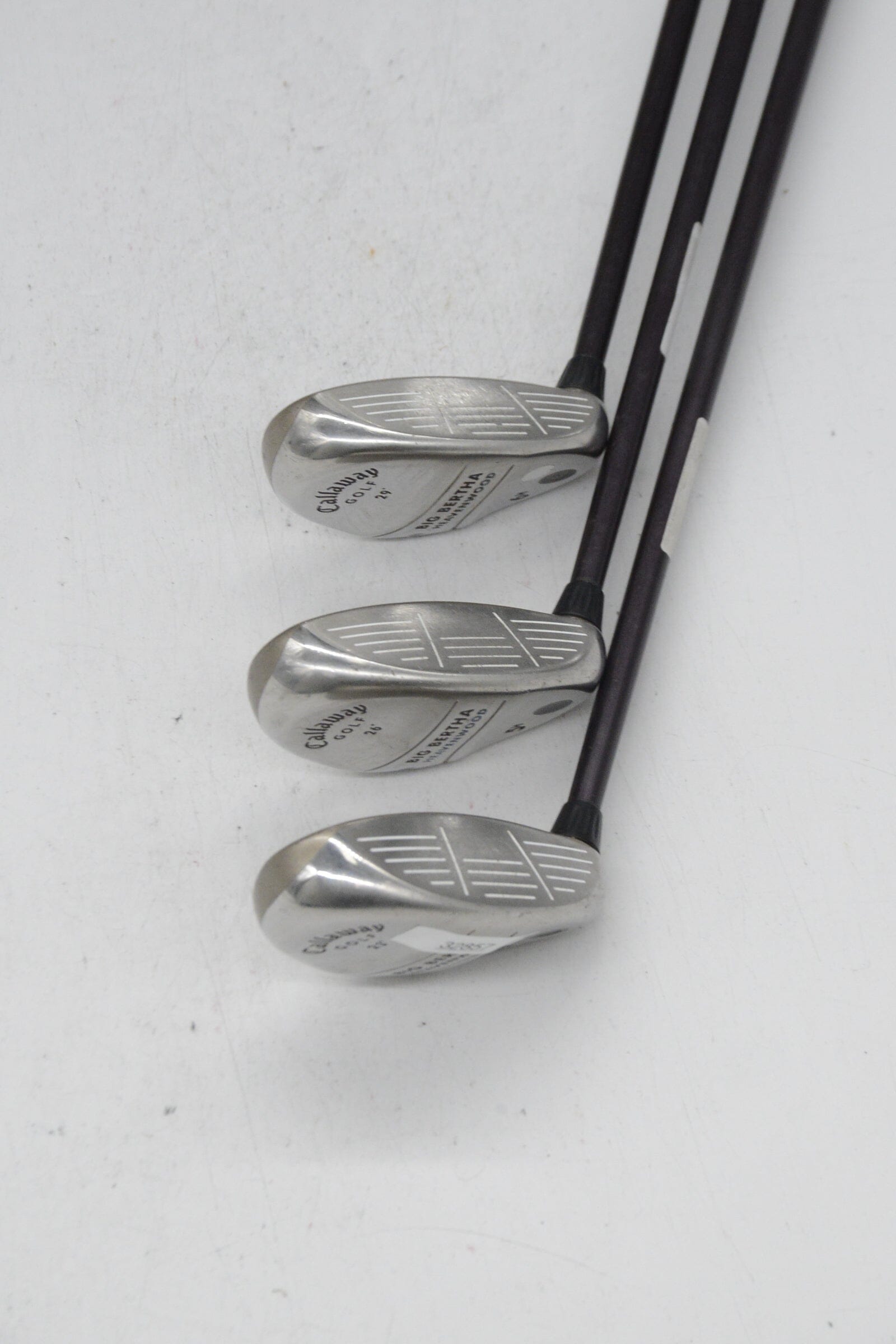 Women's Callaway Big Bertha Heavenwood 4H, 5H, 6H Hybrid Set W Flex Golf Clubs GolfRoots 