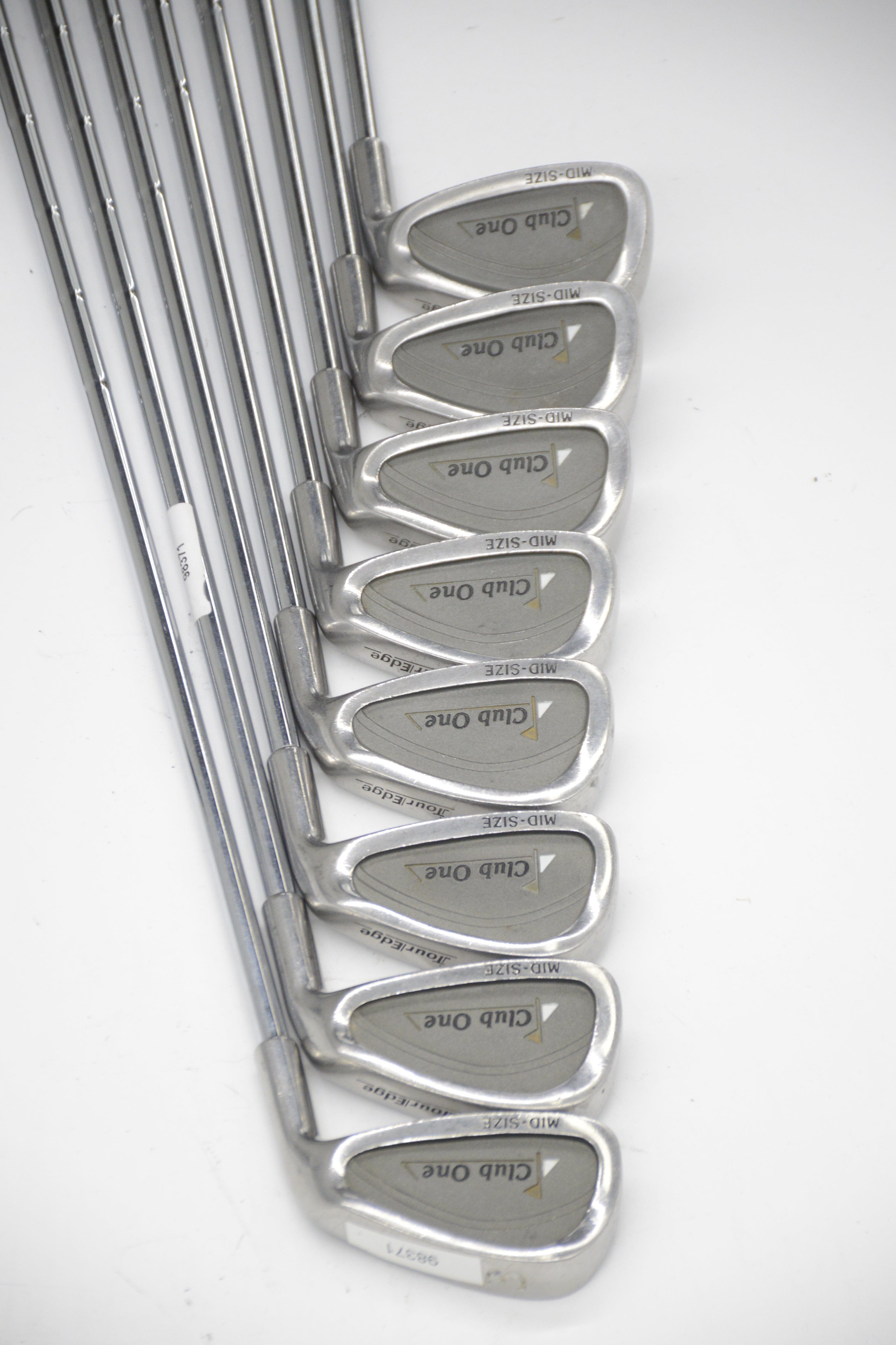 Tour Edge Club One Mid-Size 3-PW Iron Set R Flex Std Length Golf Clubs GolfRoots 