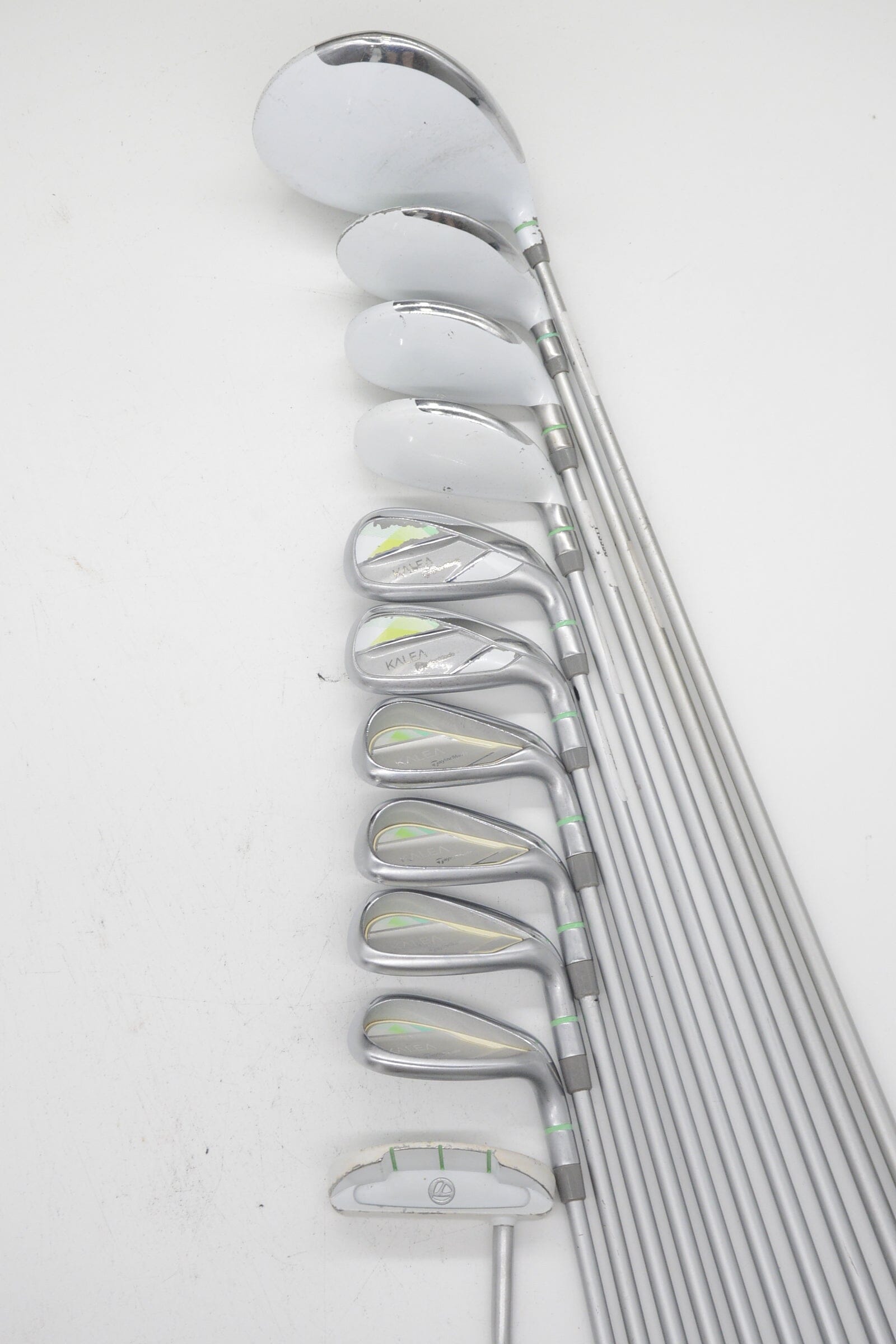 Women's TaylorMade Kalea Mixed Full Set W Flex +0.25" Golf Clubs GolfRoots 