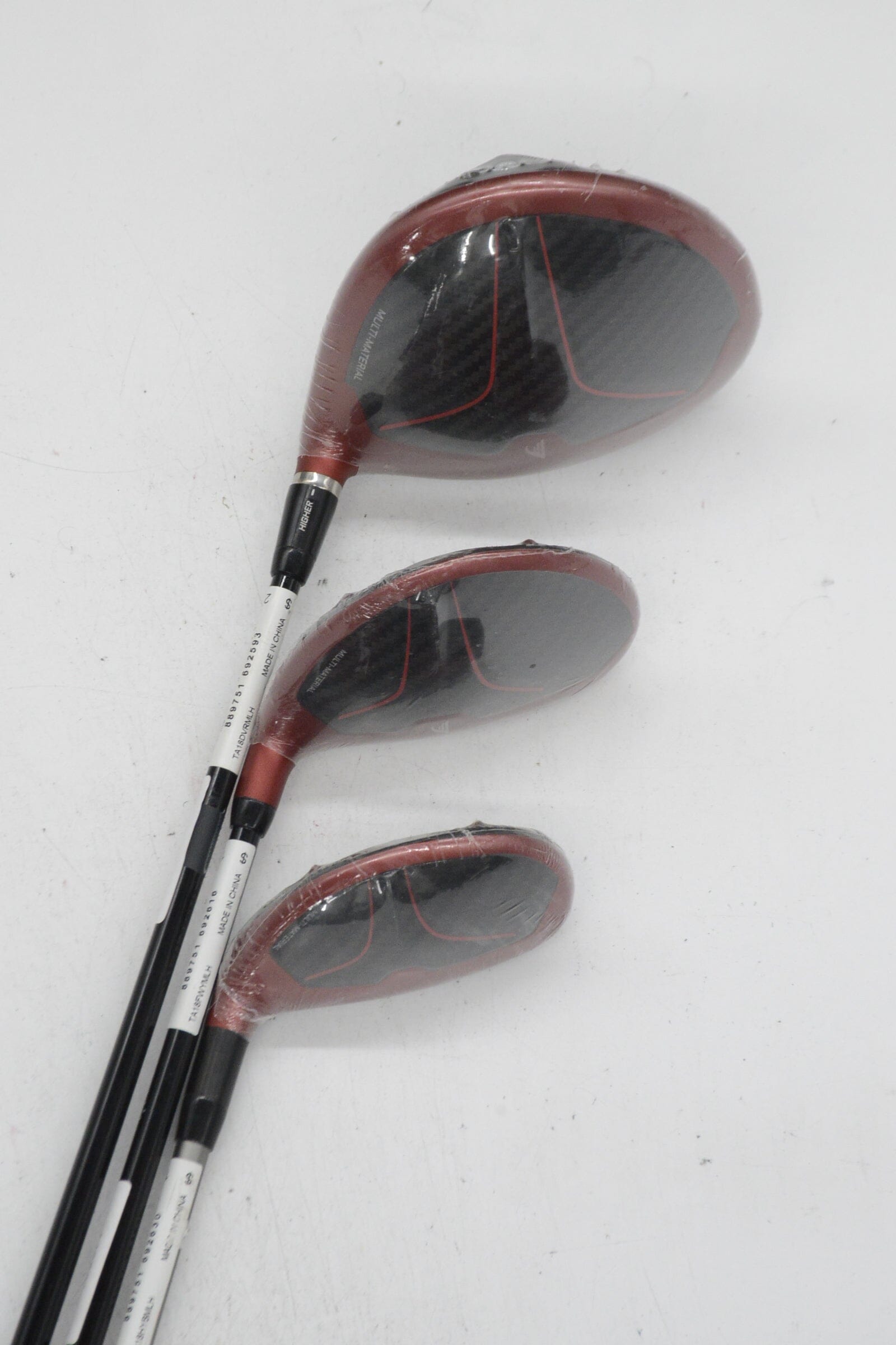 NEW Lefty Tommy Armour Ta1 D, 3W, 3H Wood Set S Flex Golf Clubs GolfRoots 