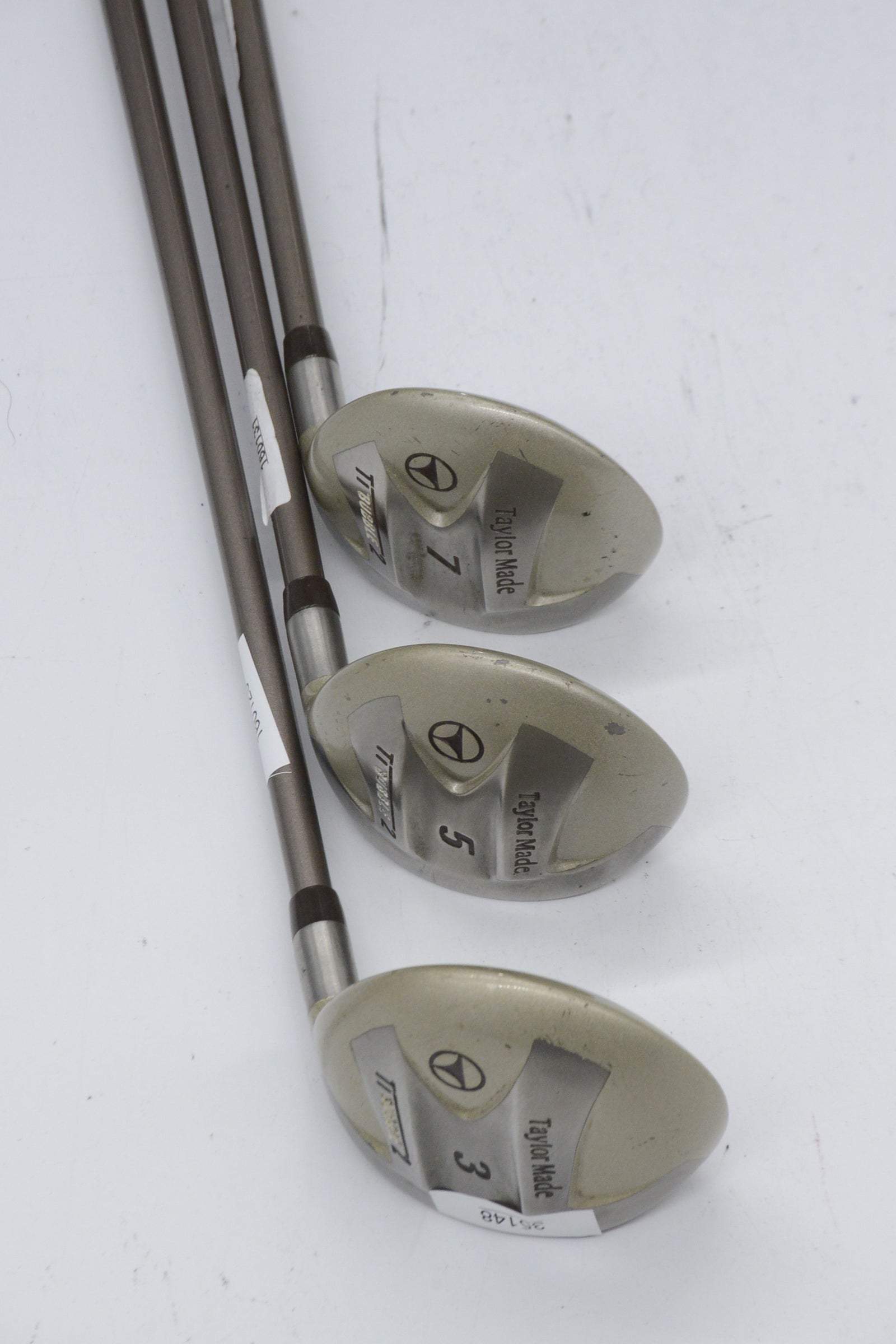Women's TaylorMade Titatinum Bubble 2 3W, 5W, 7W Wood Set W Flex