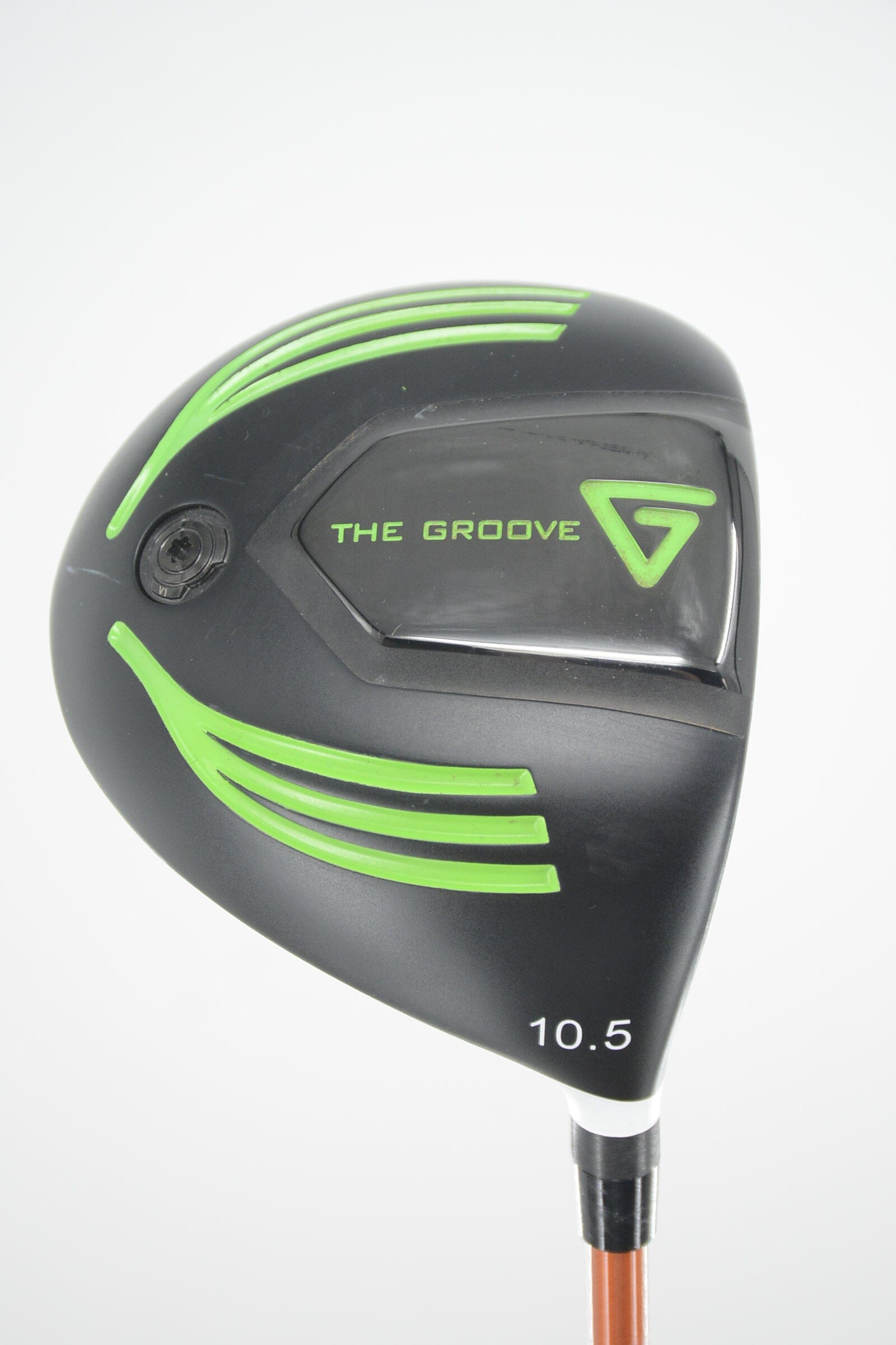 TheGroove Vertical Groove 10.5 Degree Driver S Flex 45" Golf Clubs GolfRoots 
