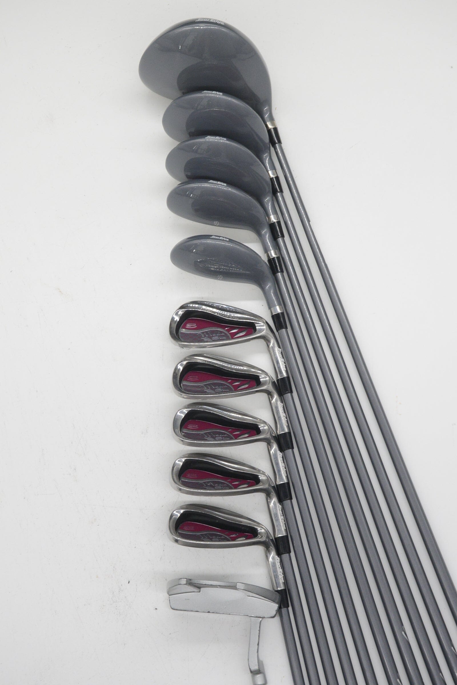 Women's Tour Edge Moda Silk Mixed Full Set W Flex -0.25" Golf Clubs GolfRoots 