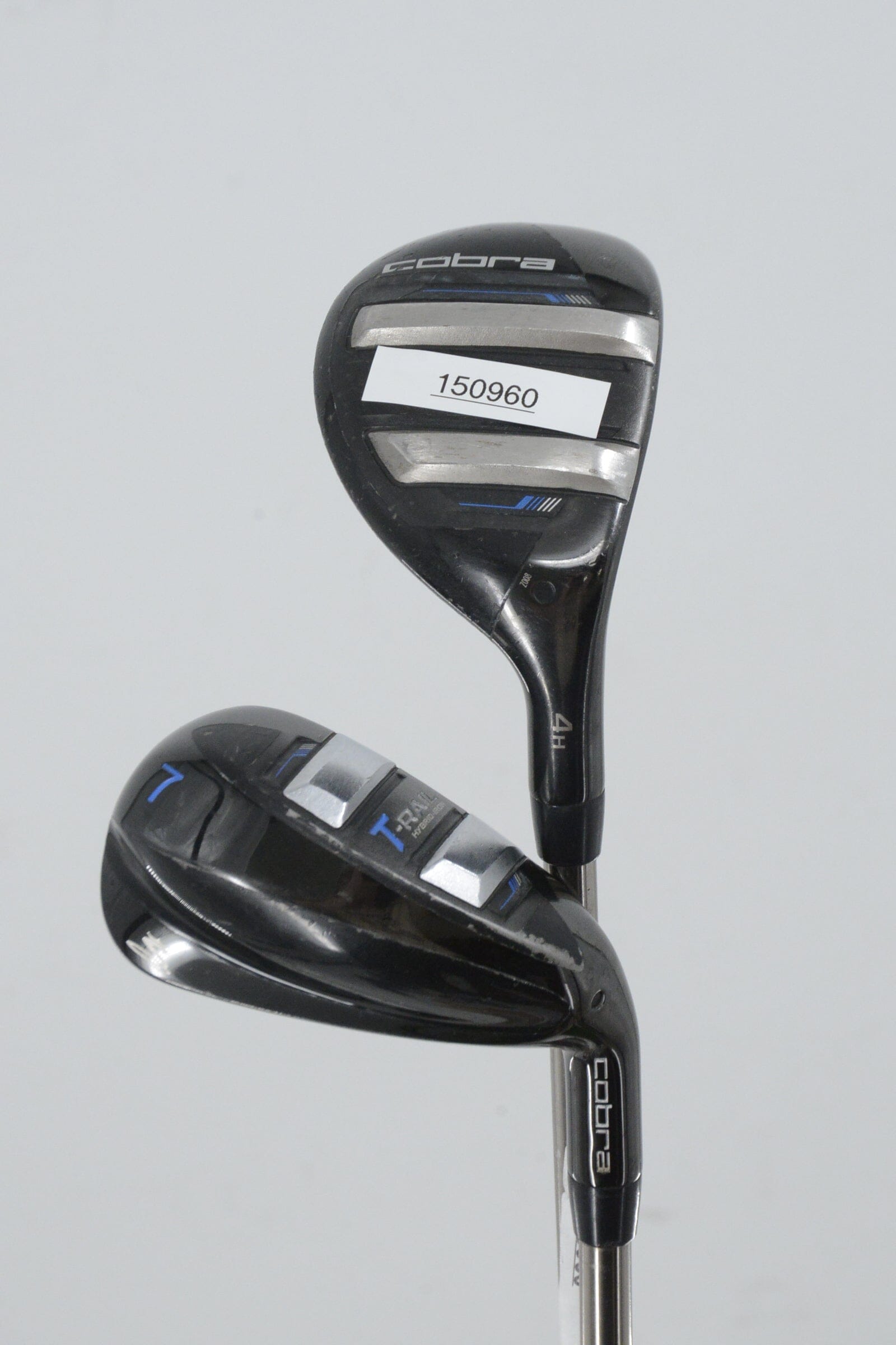 Cobra T Rail 4H, 5-7, 9-PW Iron Set SR Flex -0.5" Golf Clubs GolfRoots 